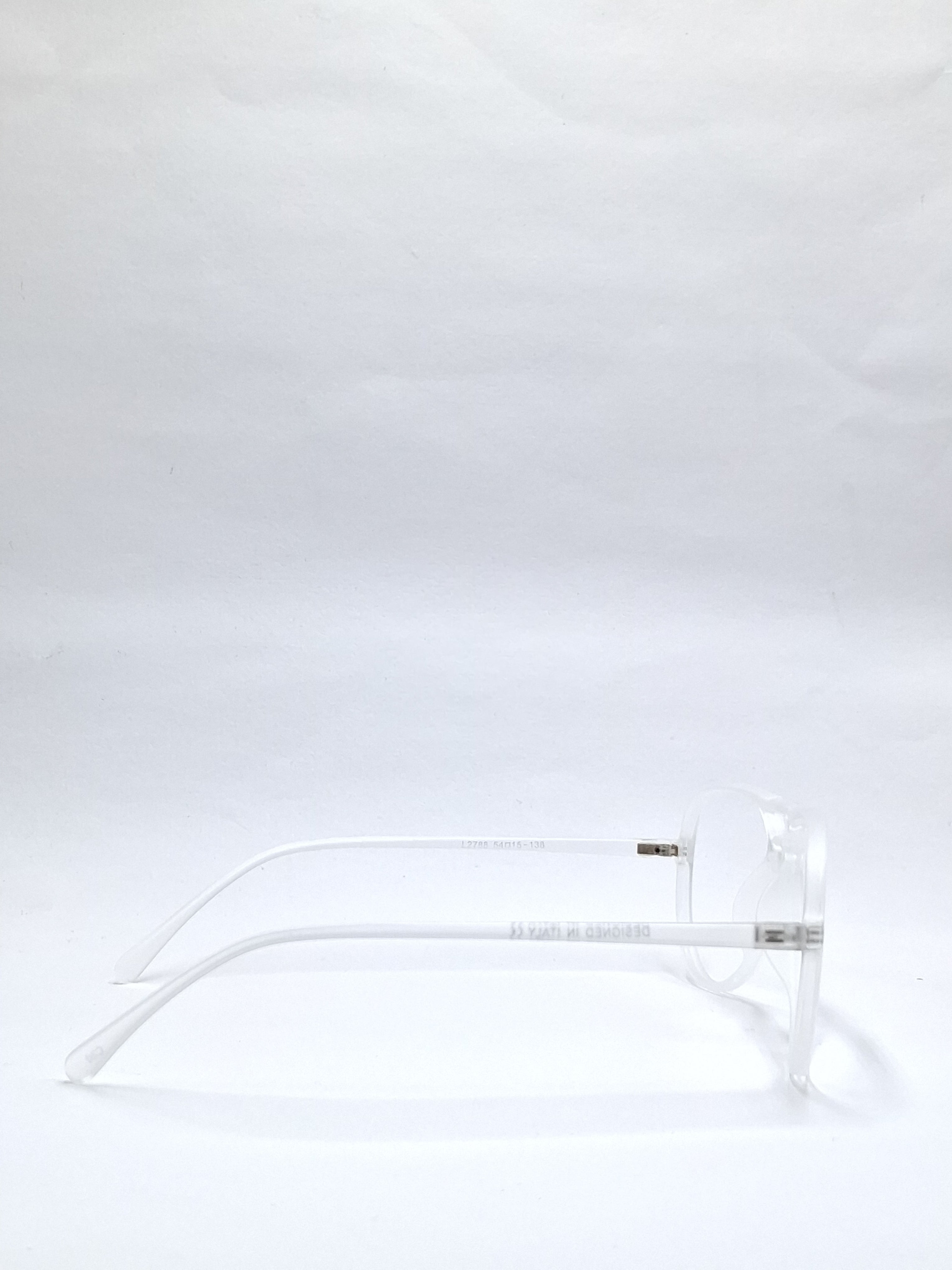 vision plus matte white double bar frame