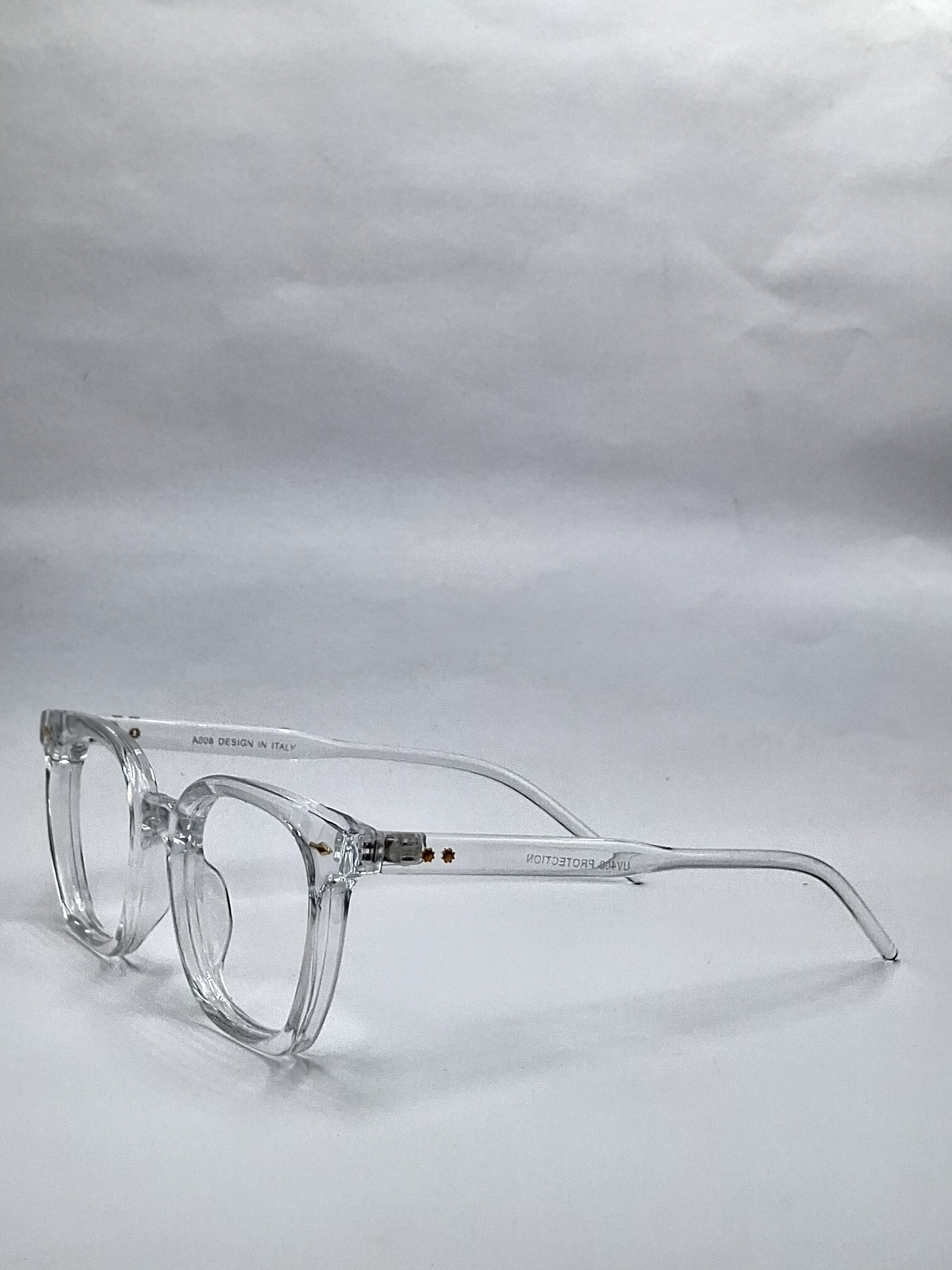 vision plus transparent frame