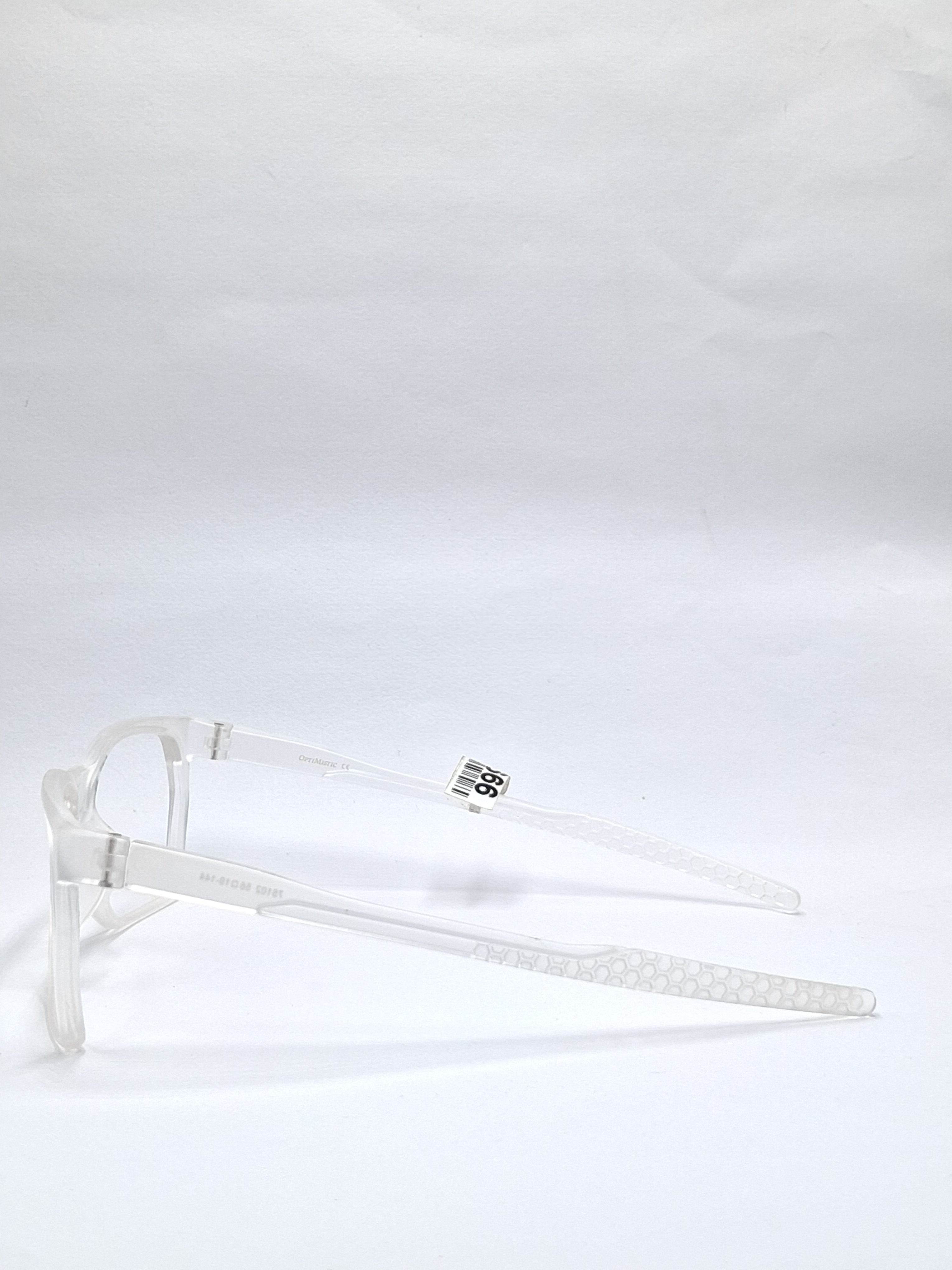 vision plus matte white frame