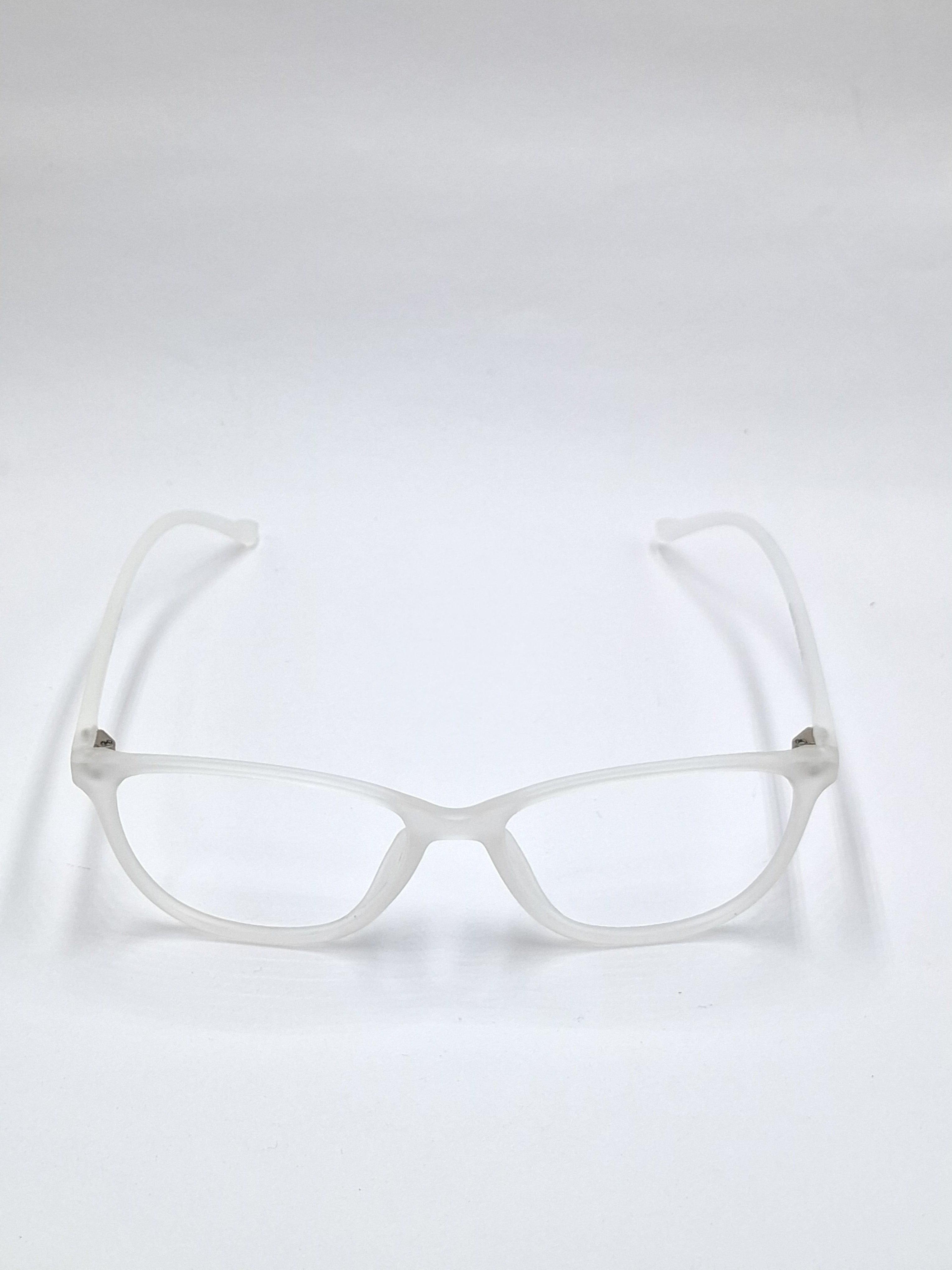 vision plus matte white frame