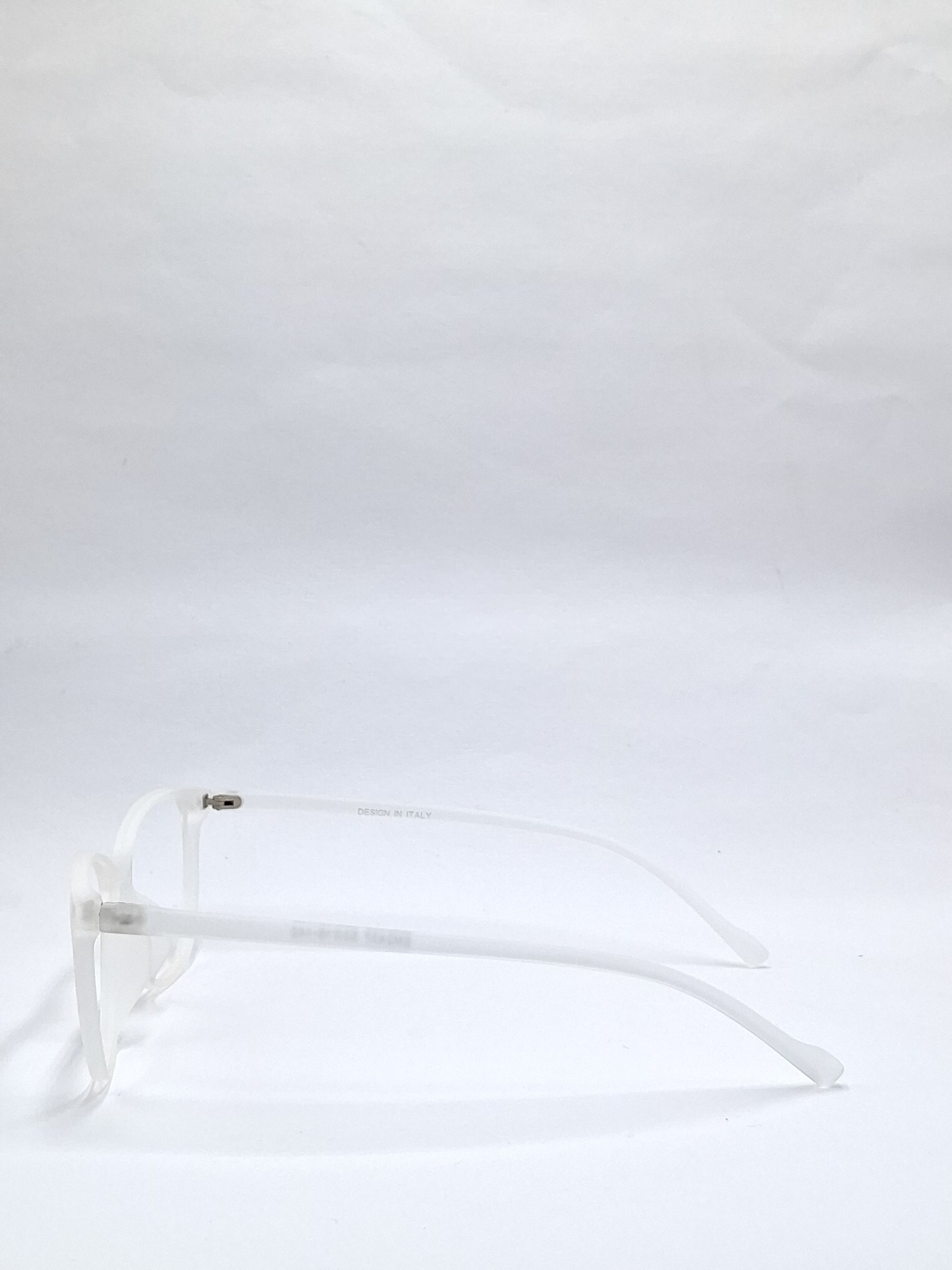 vision plus matte white frame