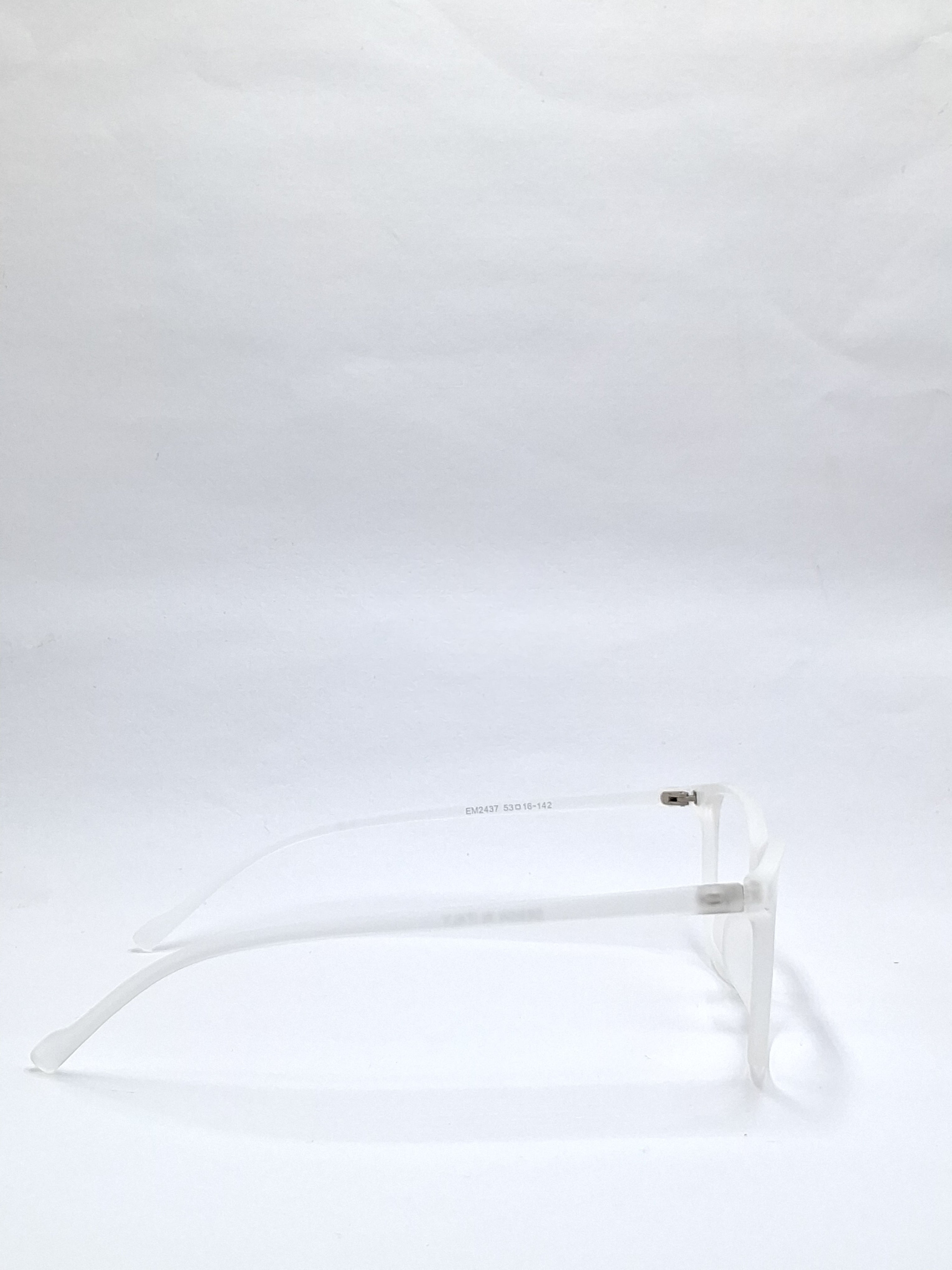 vision plus matte white frame