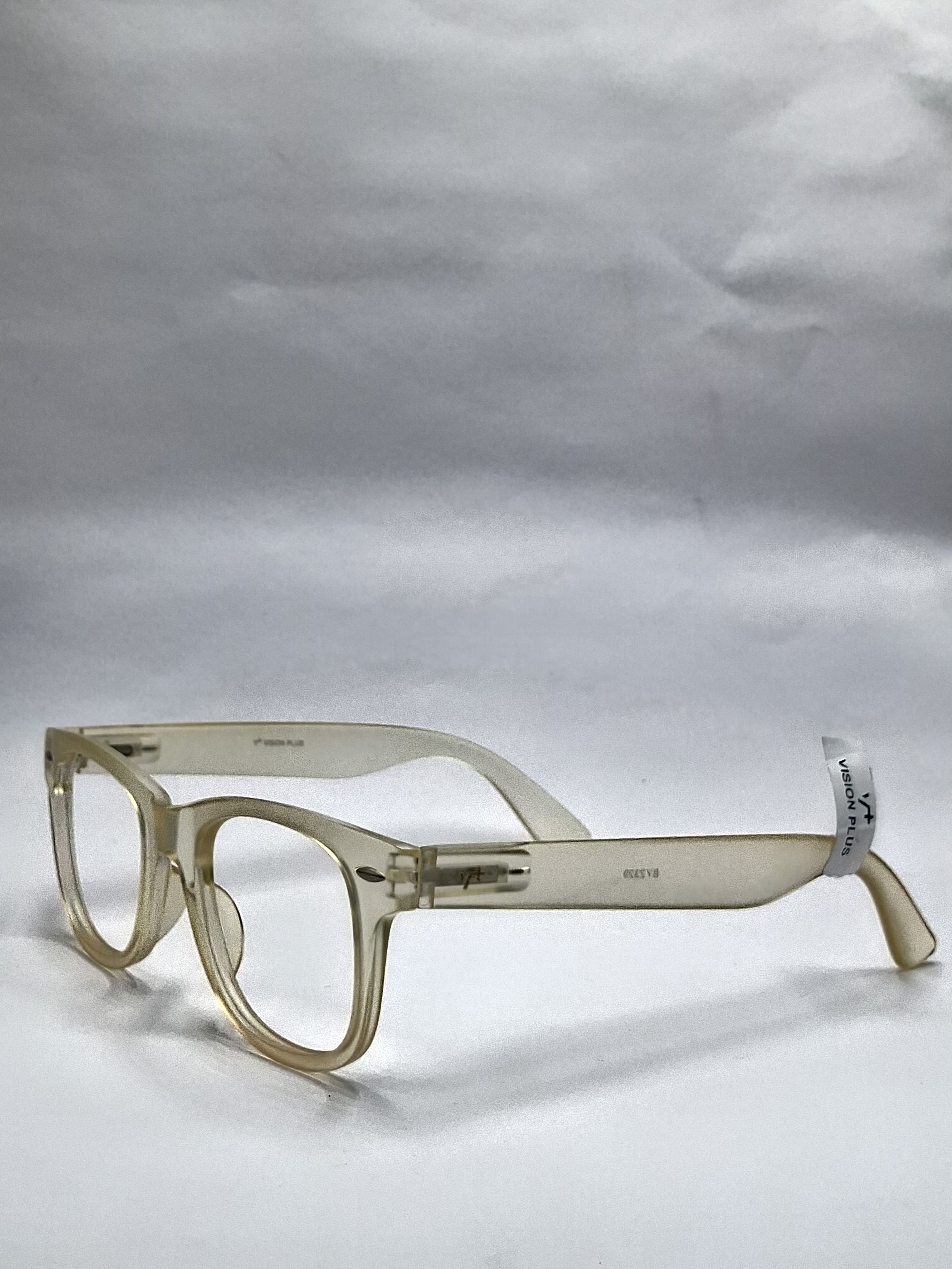 vision plus matte crystal yellow frame