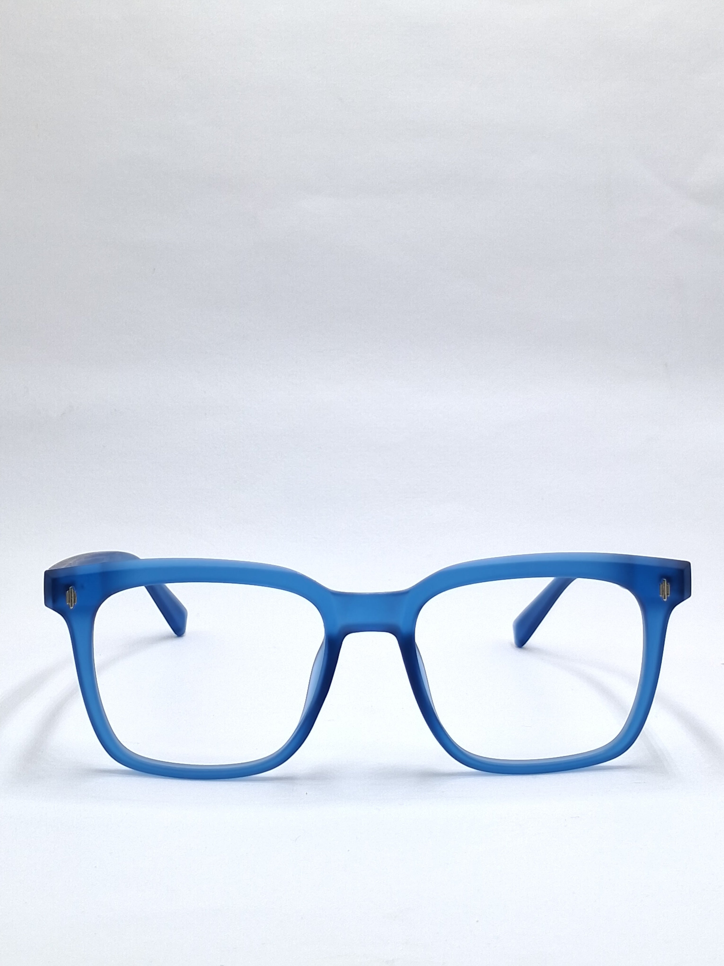 vision plus matte blue frame