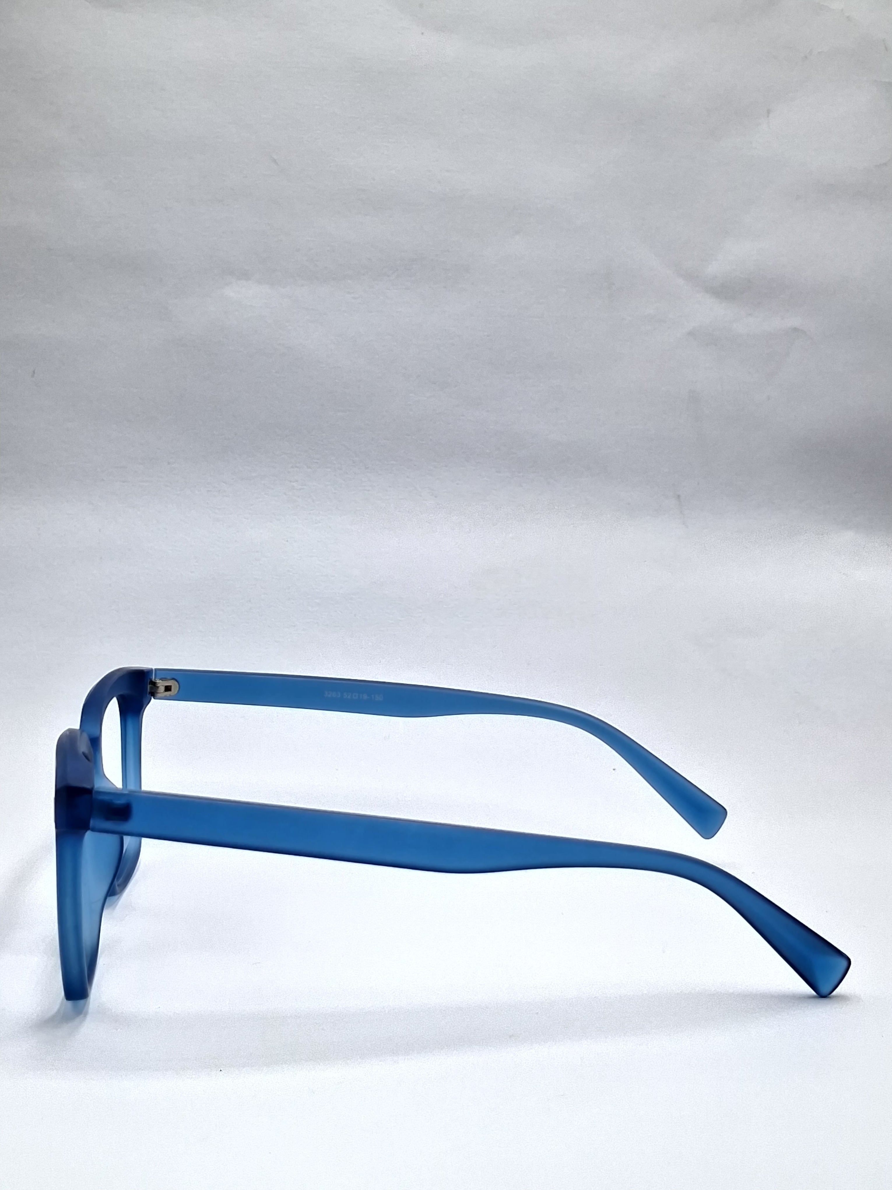 vision plus matte blue frame