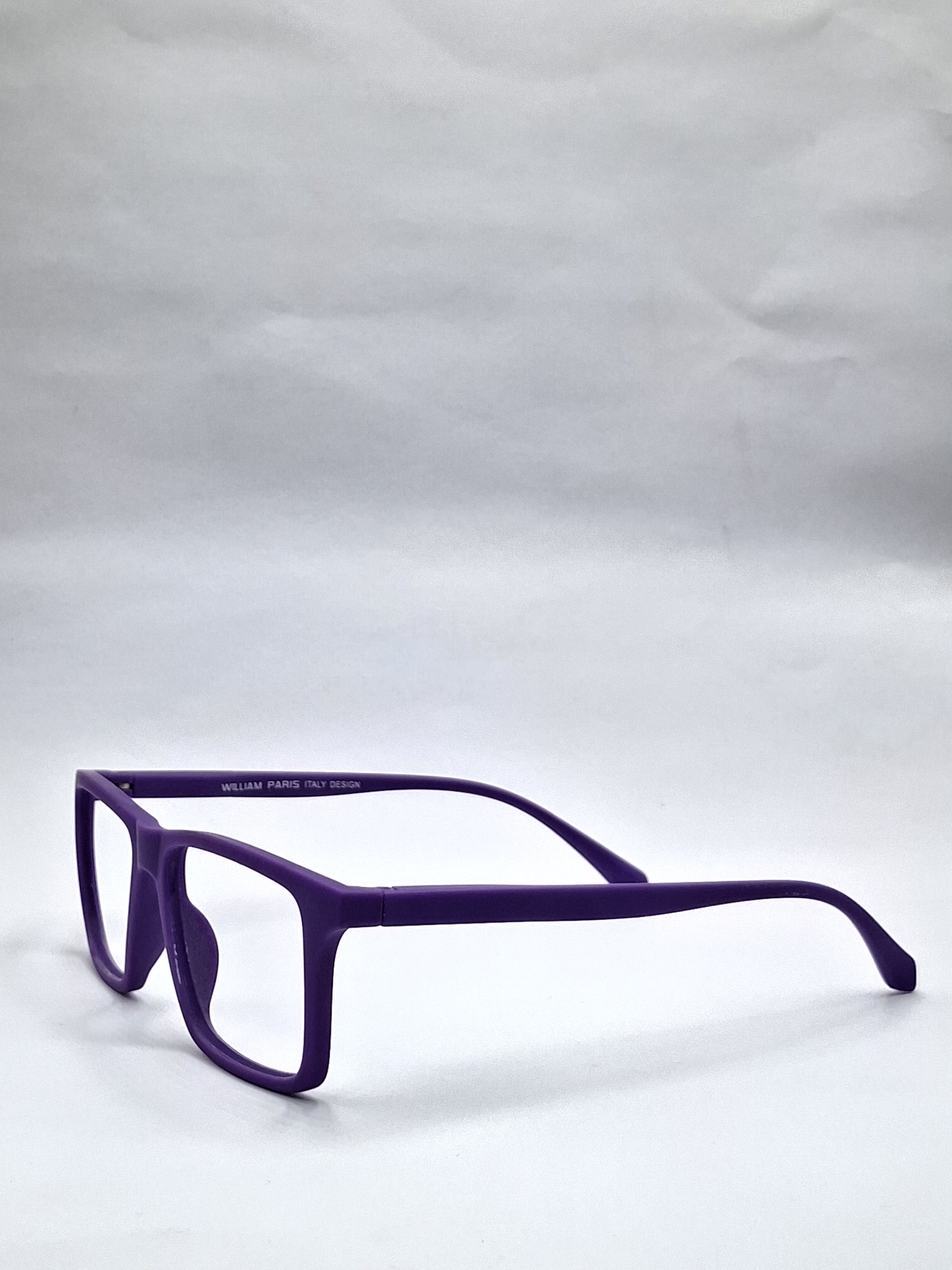 vision plus matte purple frame