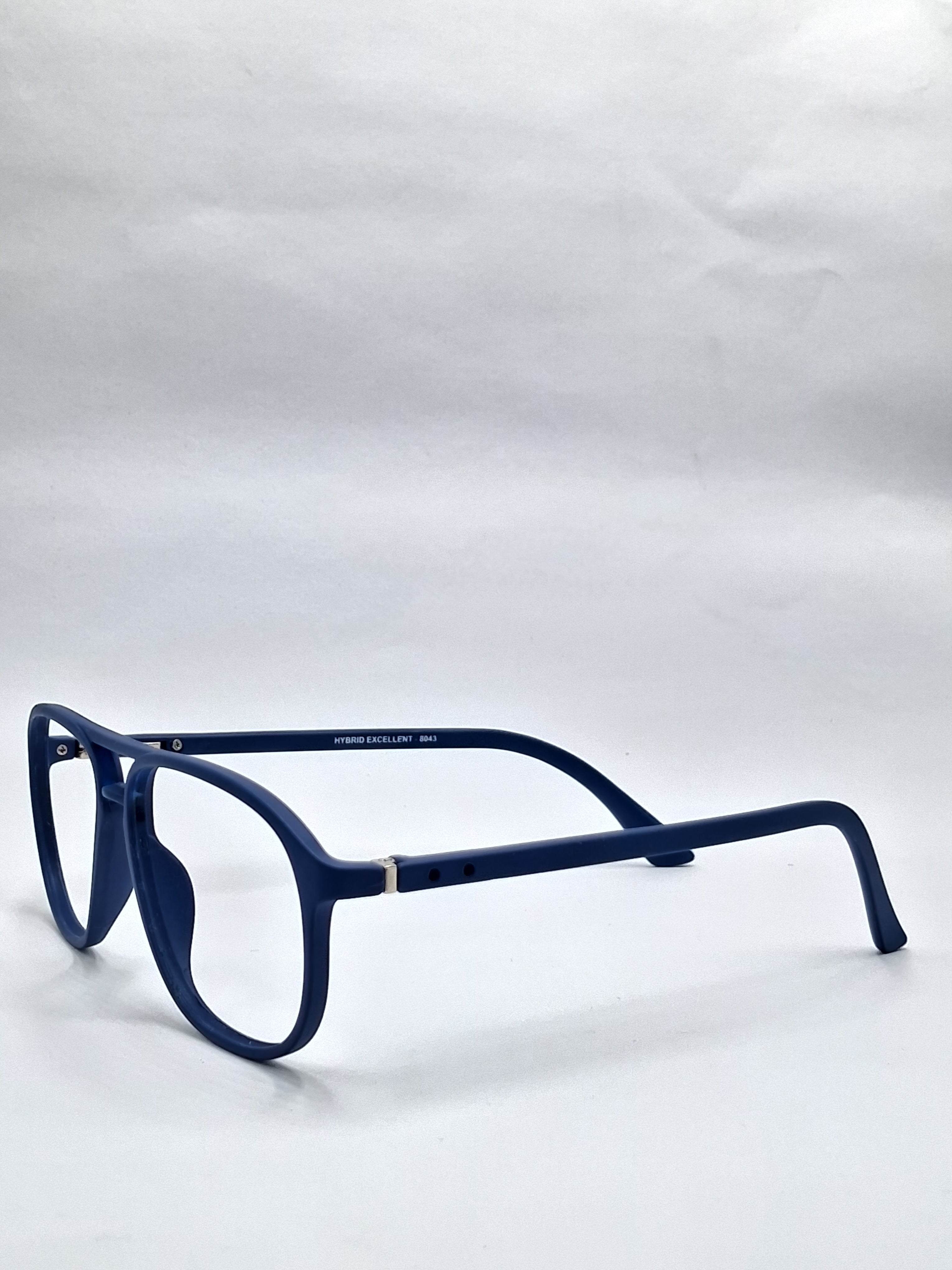 vision plus double bar matte blue frame