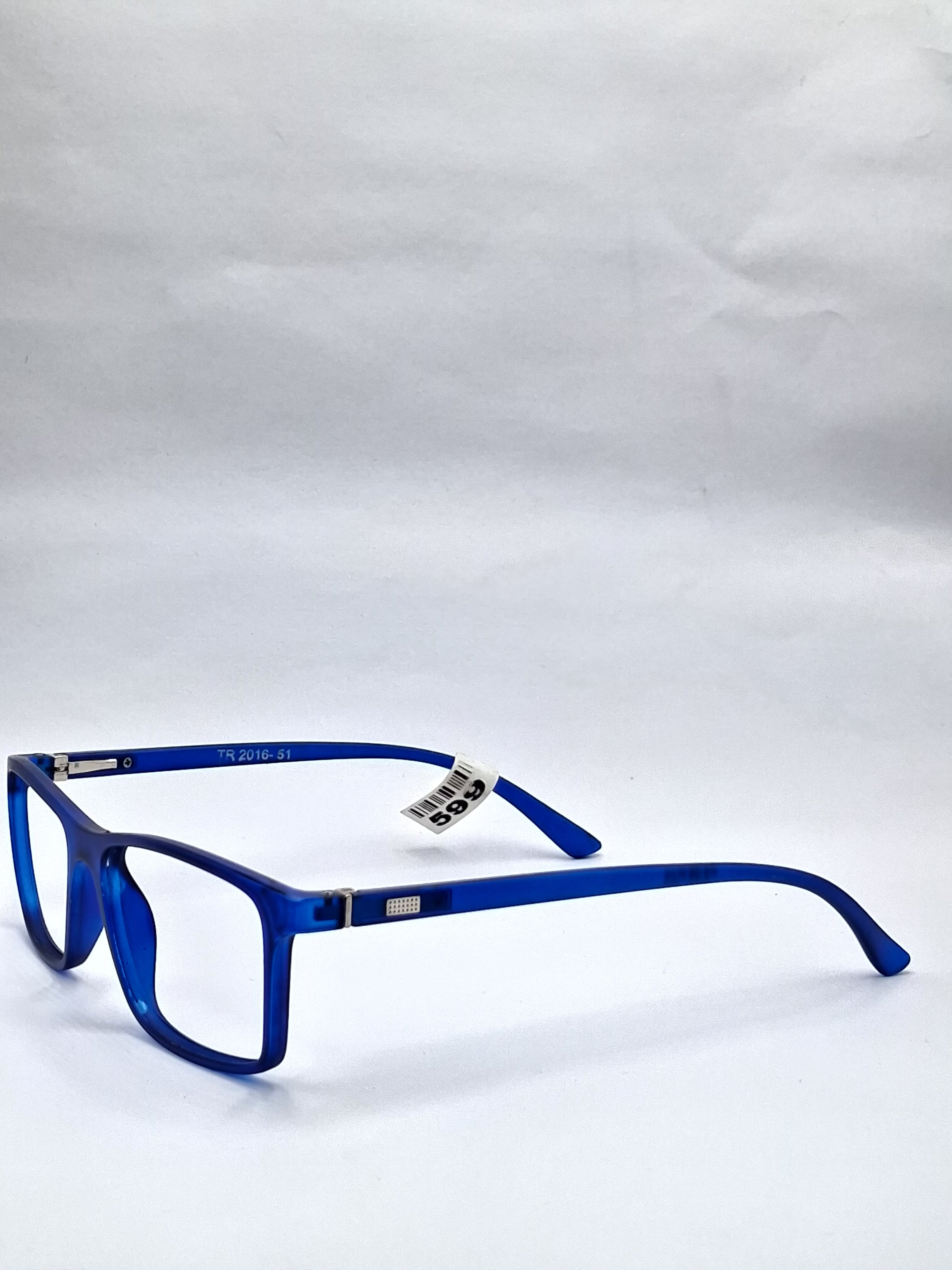 vision plus matte blue frame