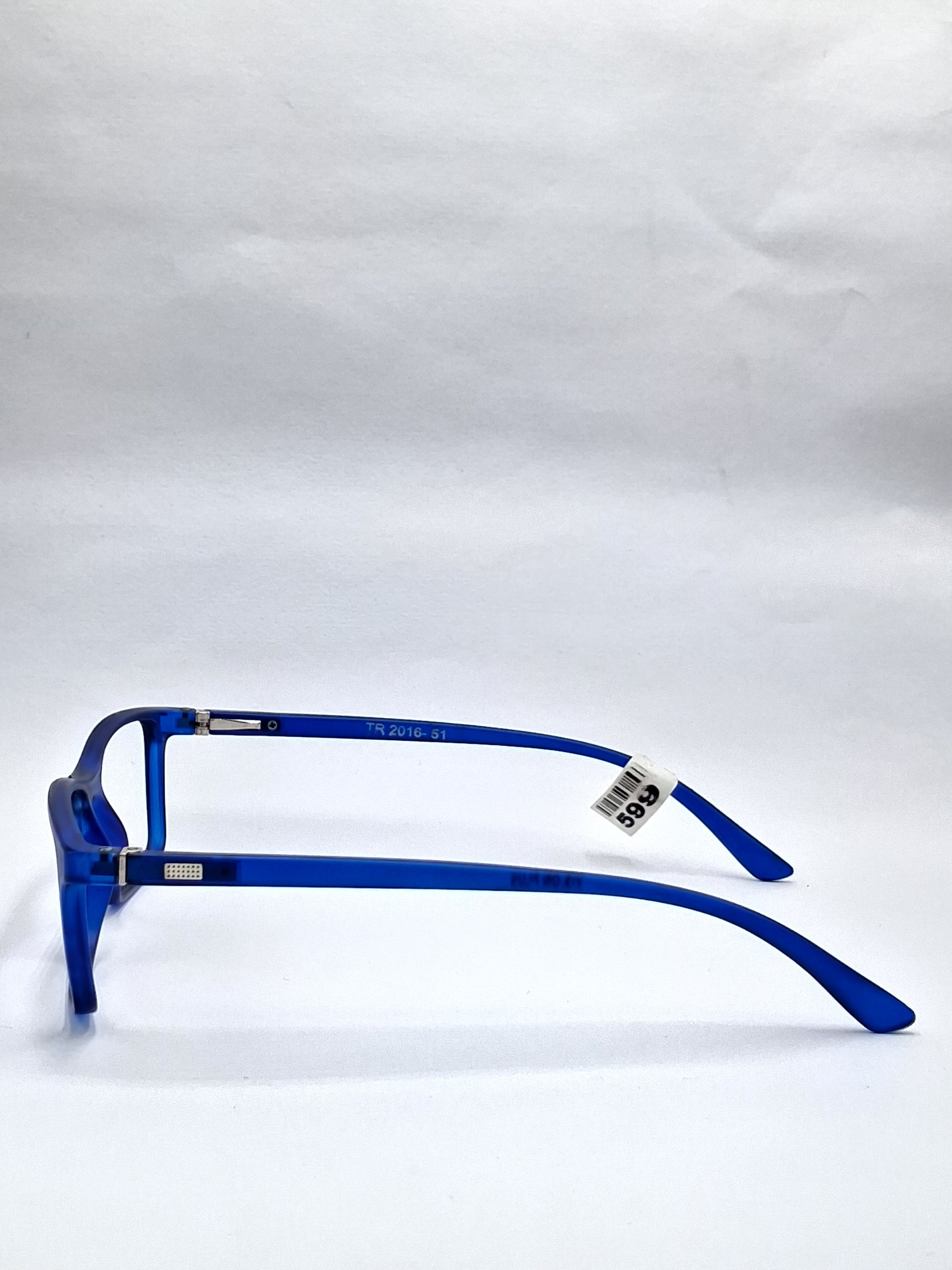 vision plus matte blue frame
