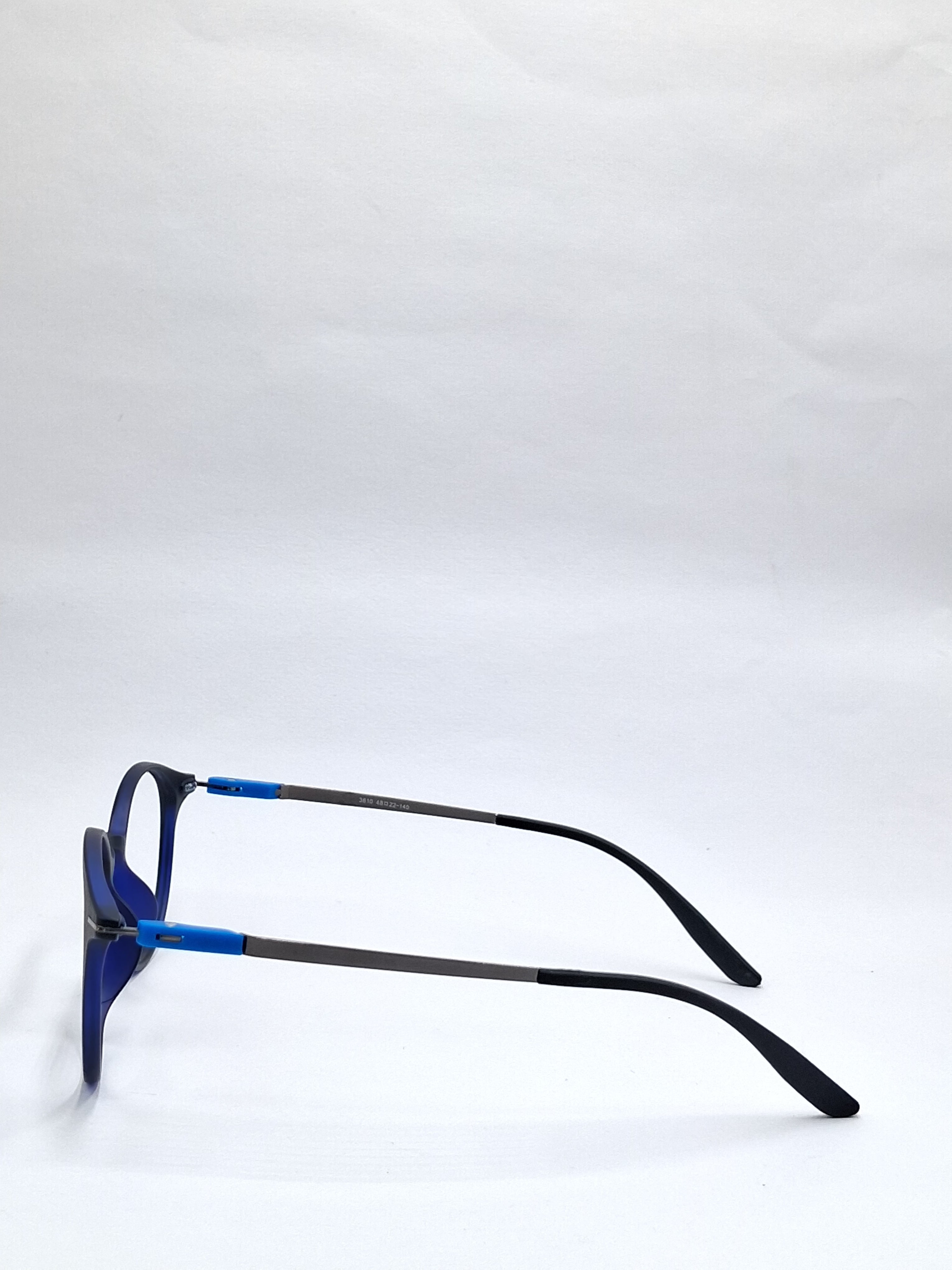 vision plus matte dark blue with metal stick frame