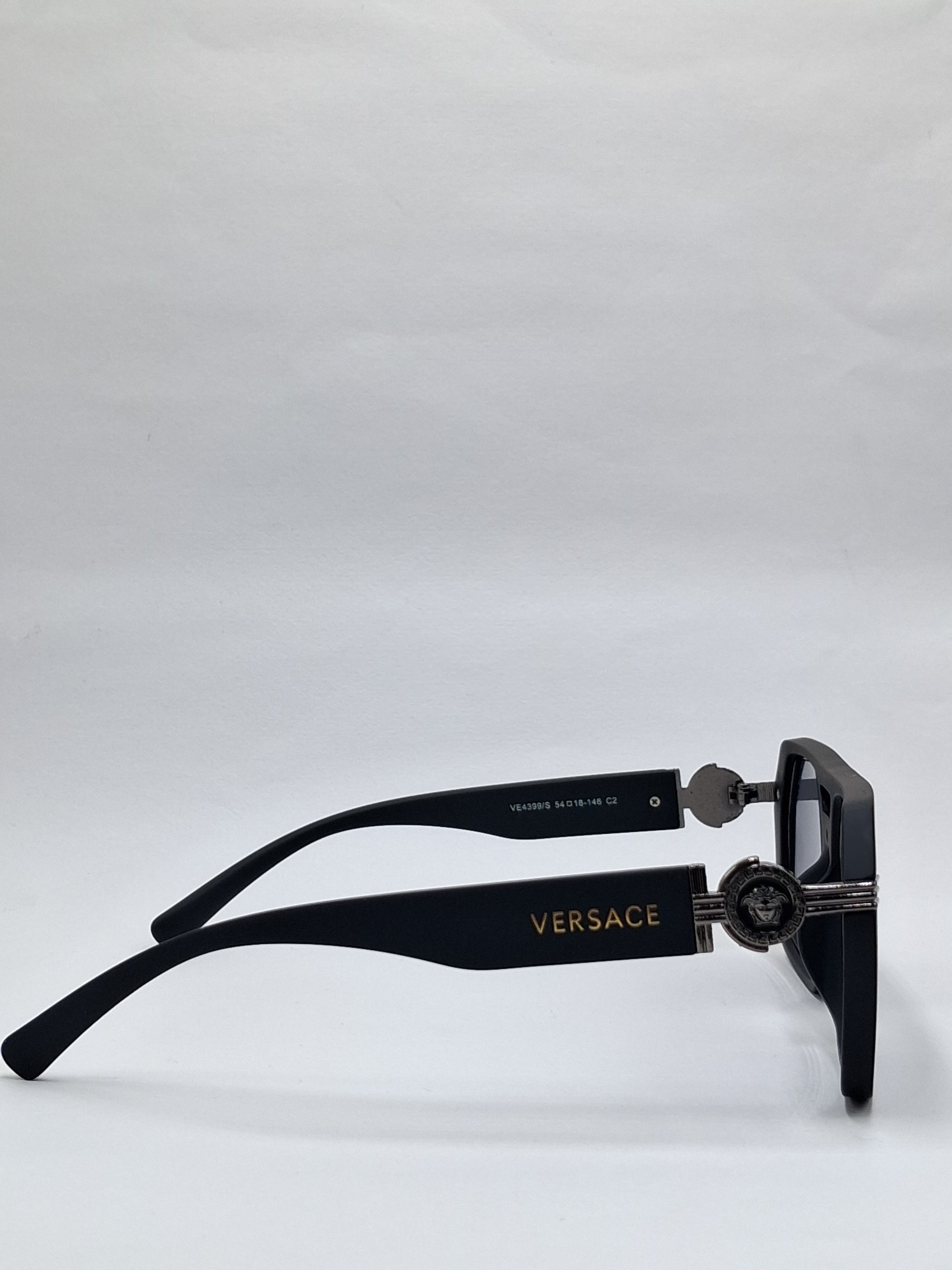 vision plus black and blue lens sunglasses
