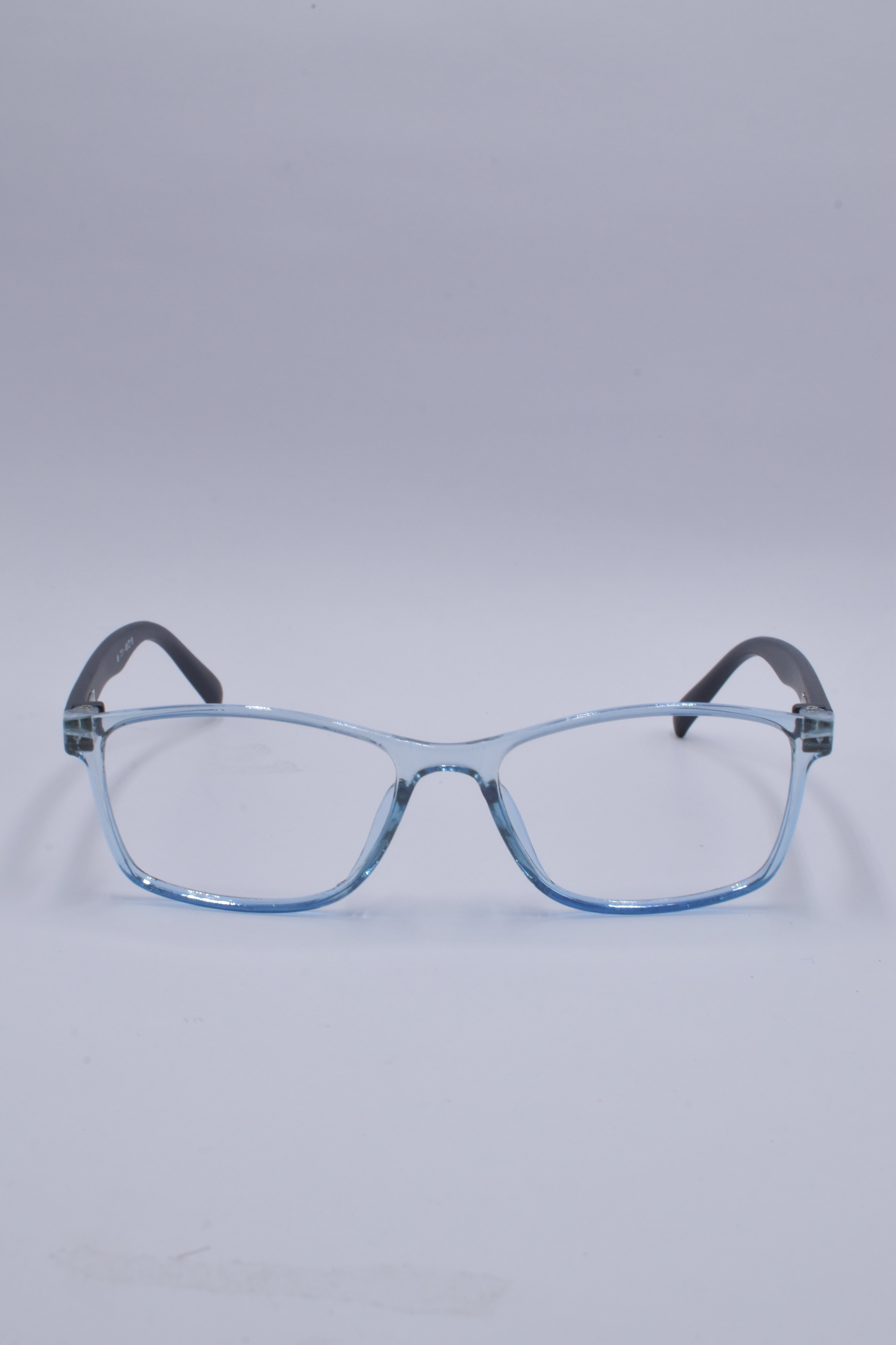 vision plus transparent sky blue frame