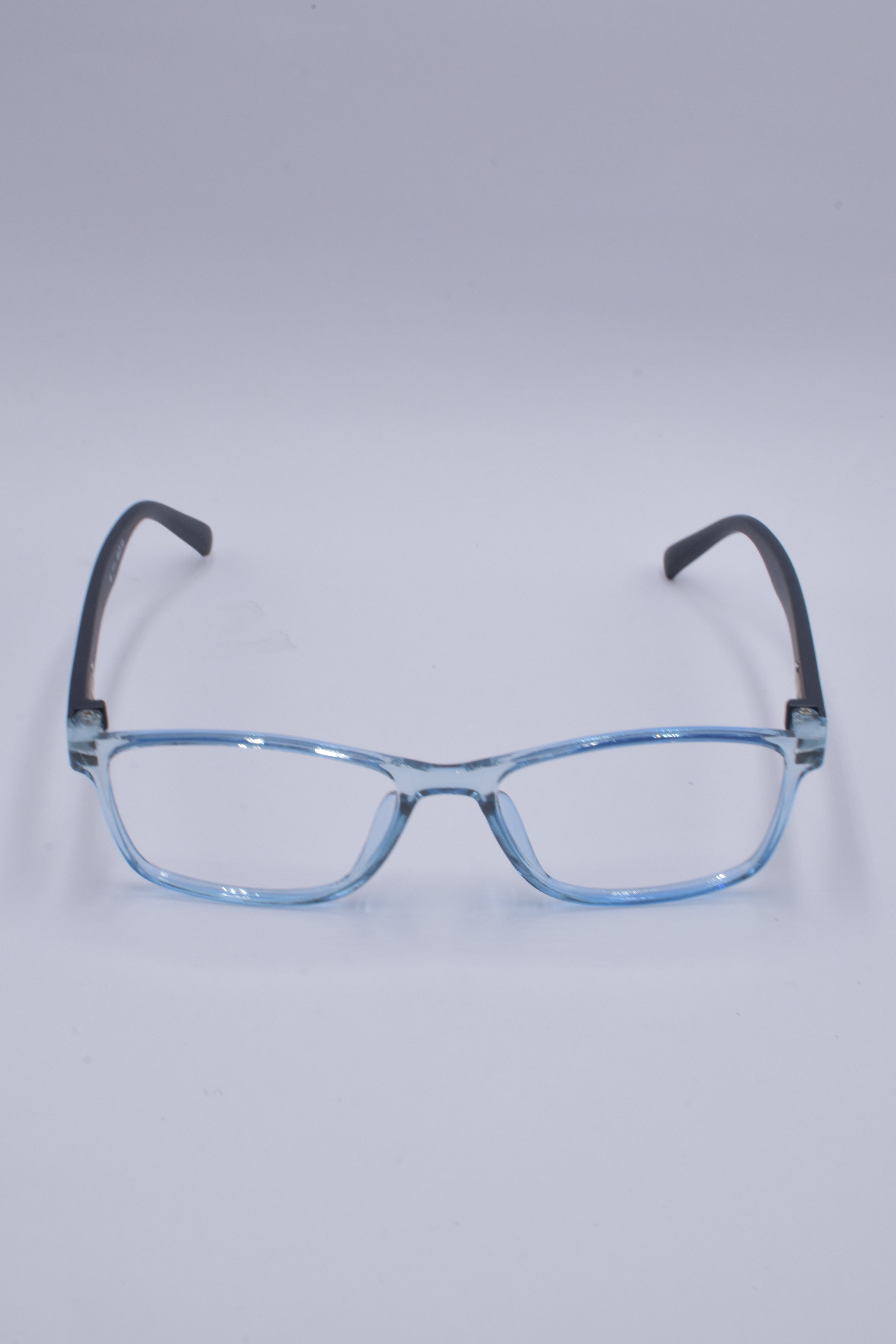 vision plus transparent sky blue frame
