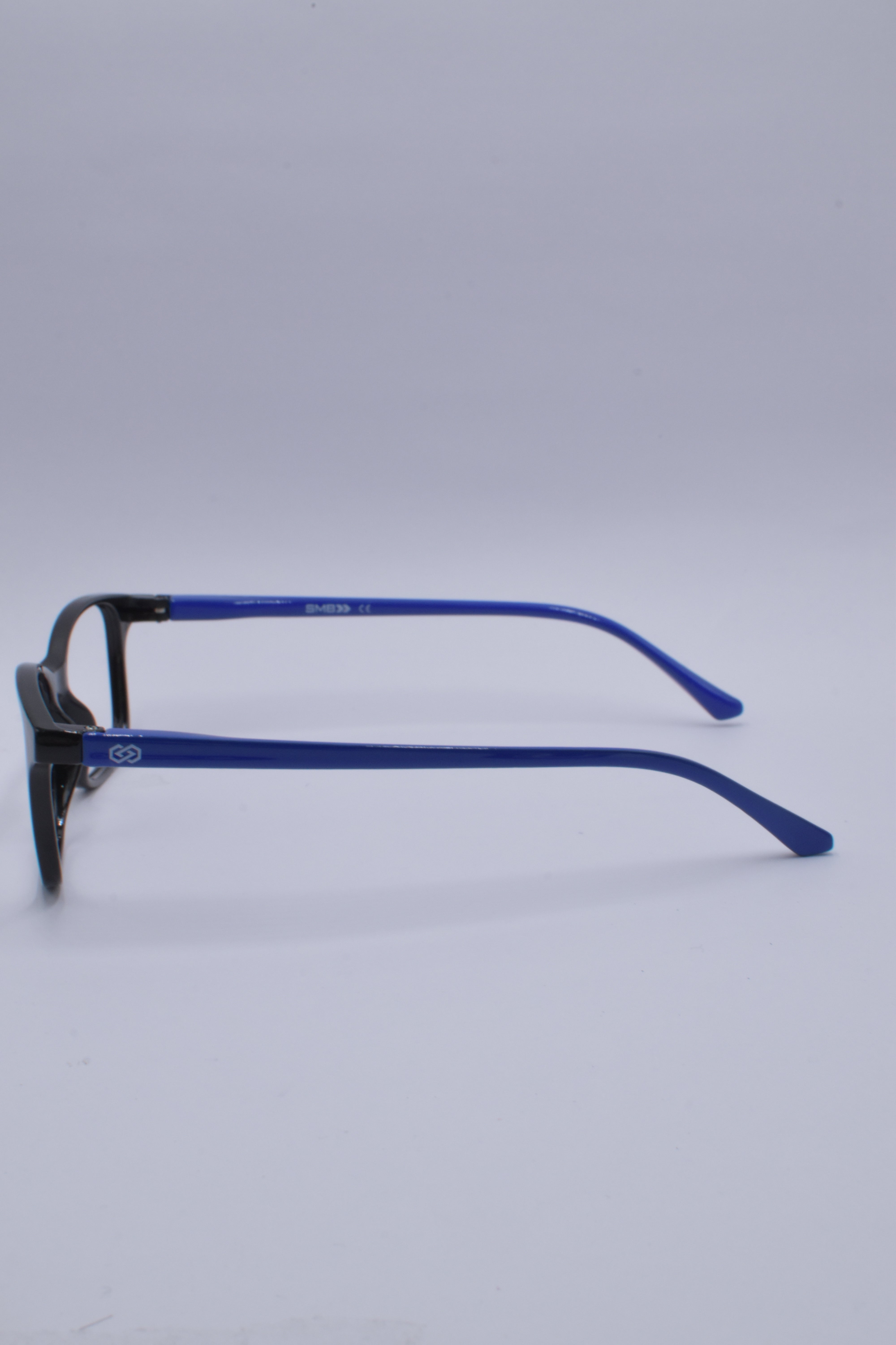 vision plus glossy black and blue frame