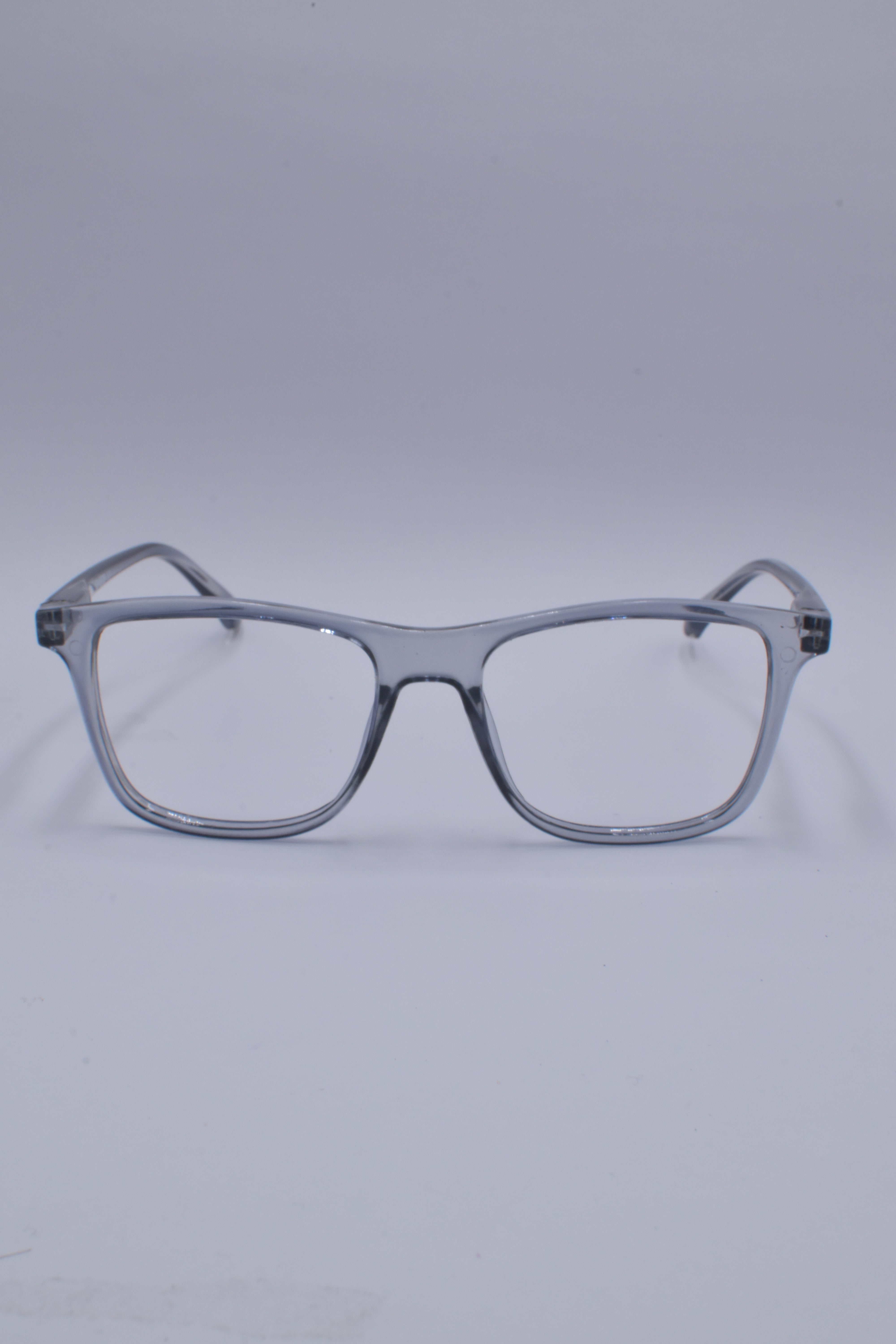 vision plus transparent gray frame