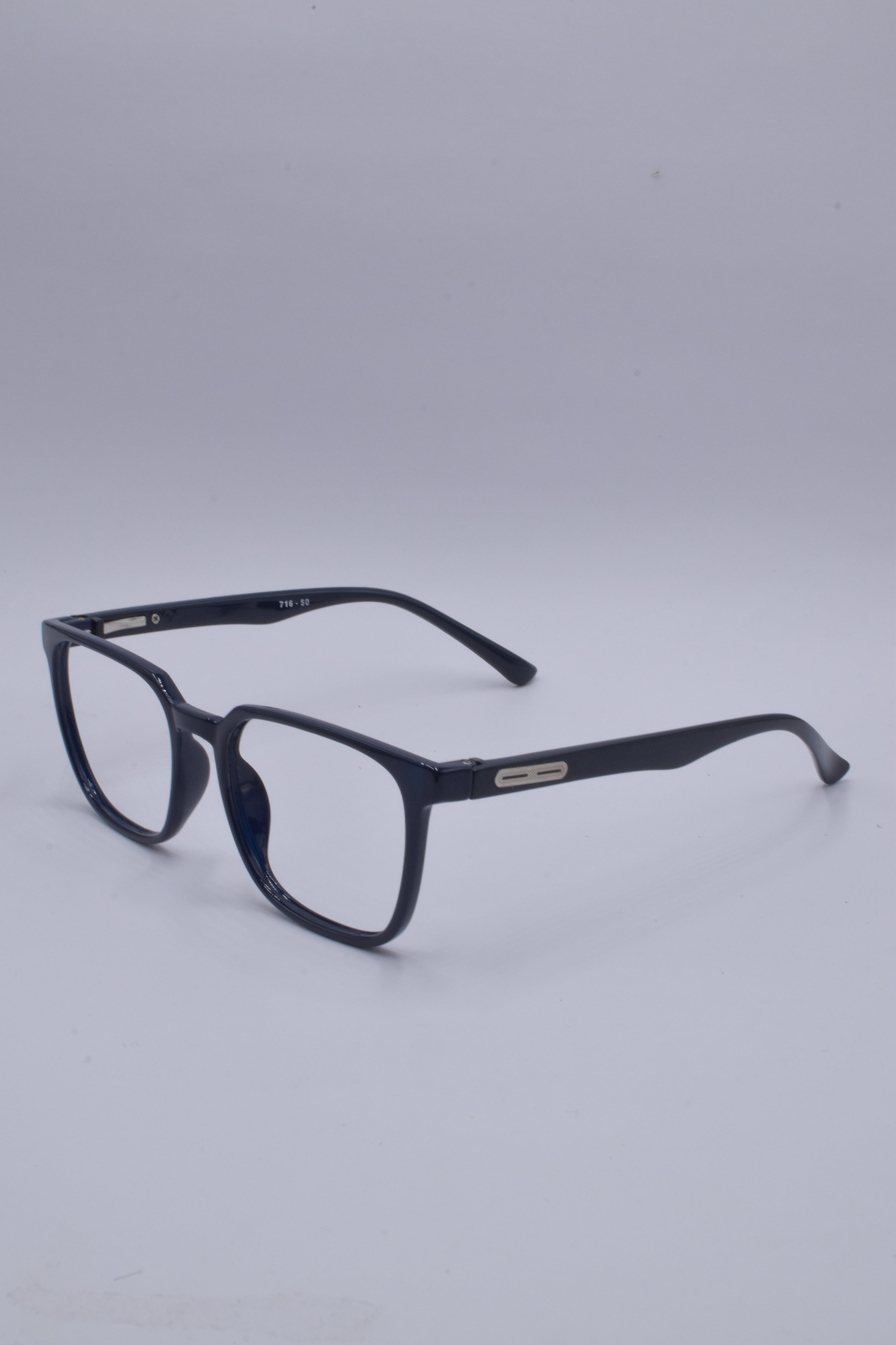 vision plus glossy navy blue frame