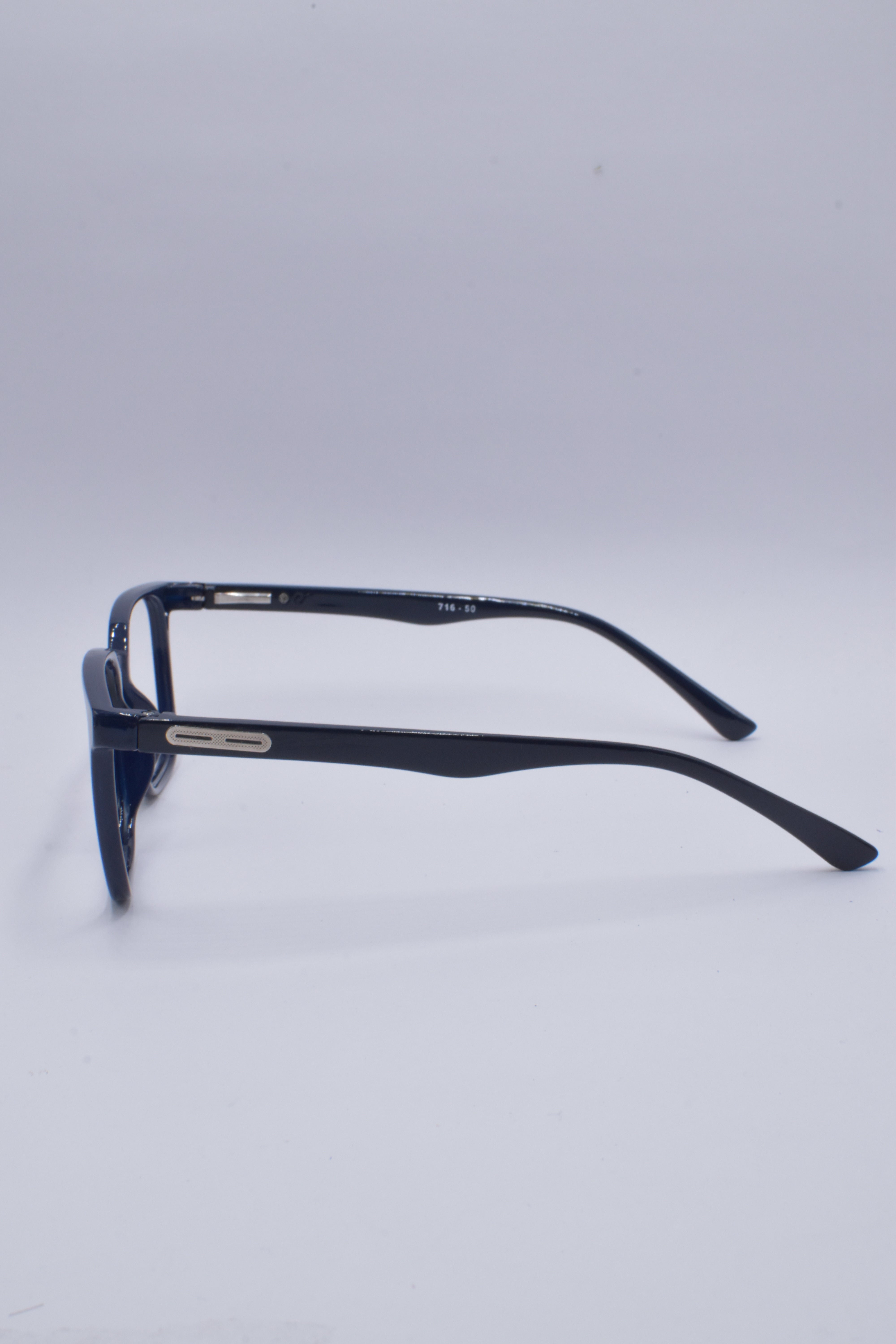vision plus glossy navy blue frame