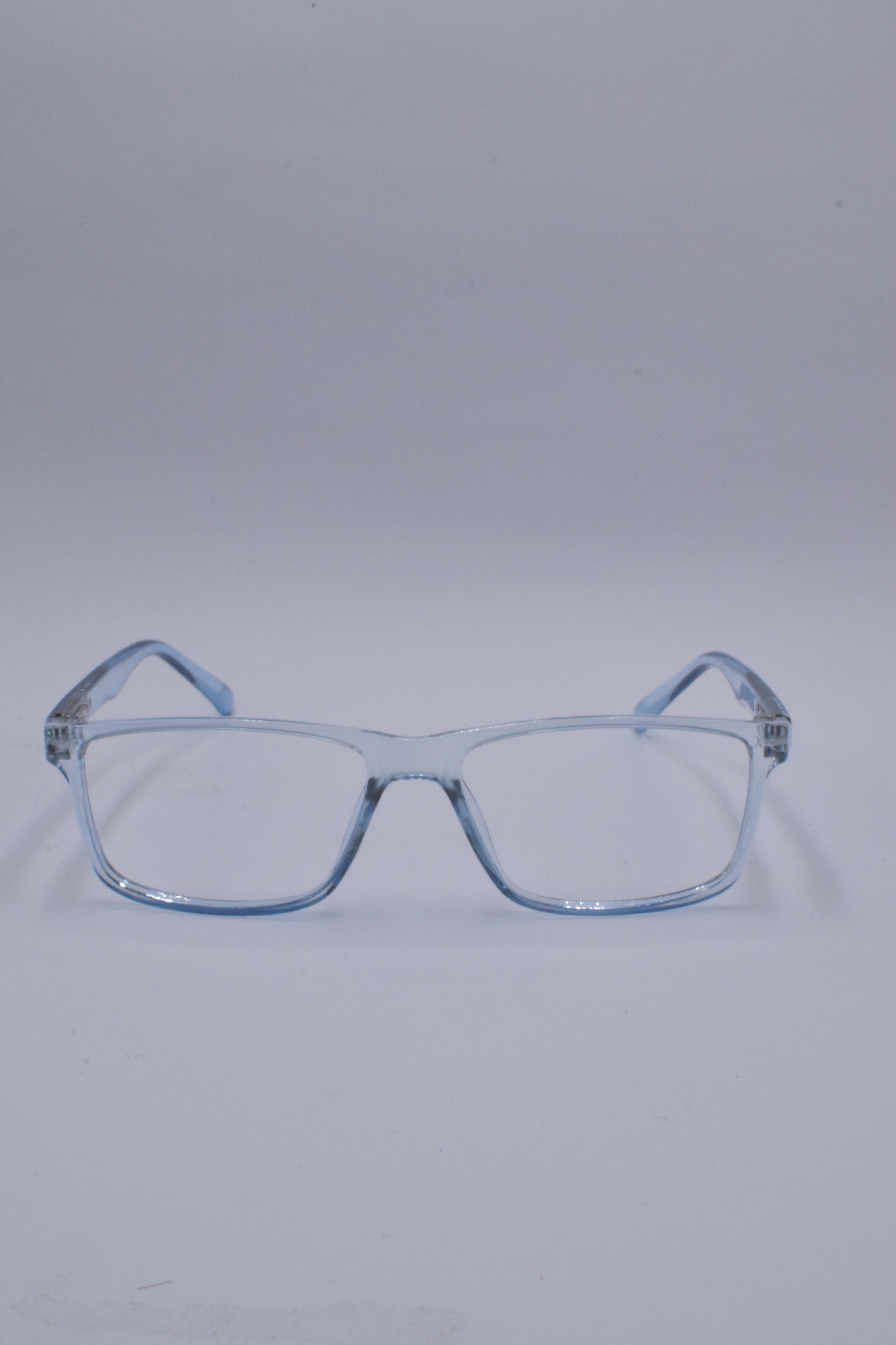 vision plus transparent sky blue frame