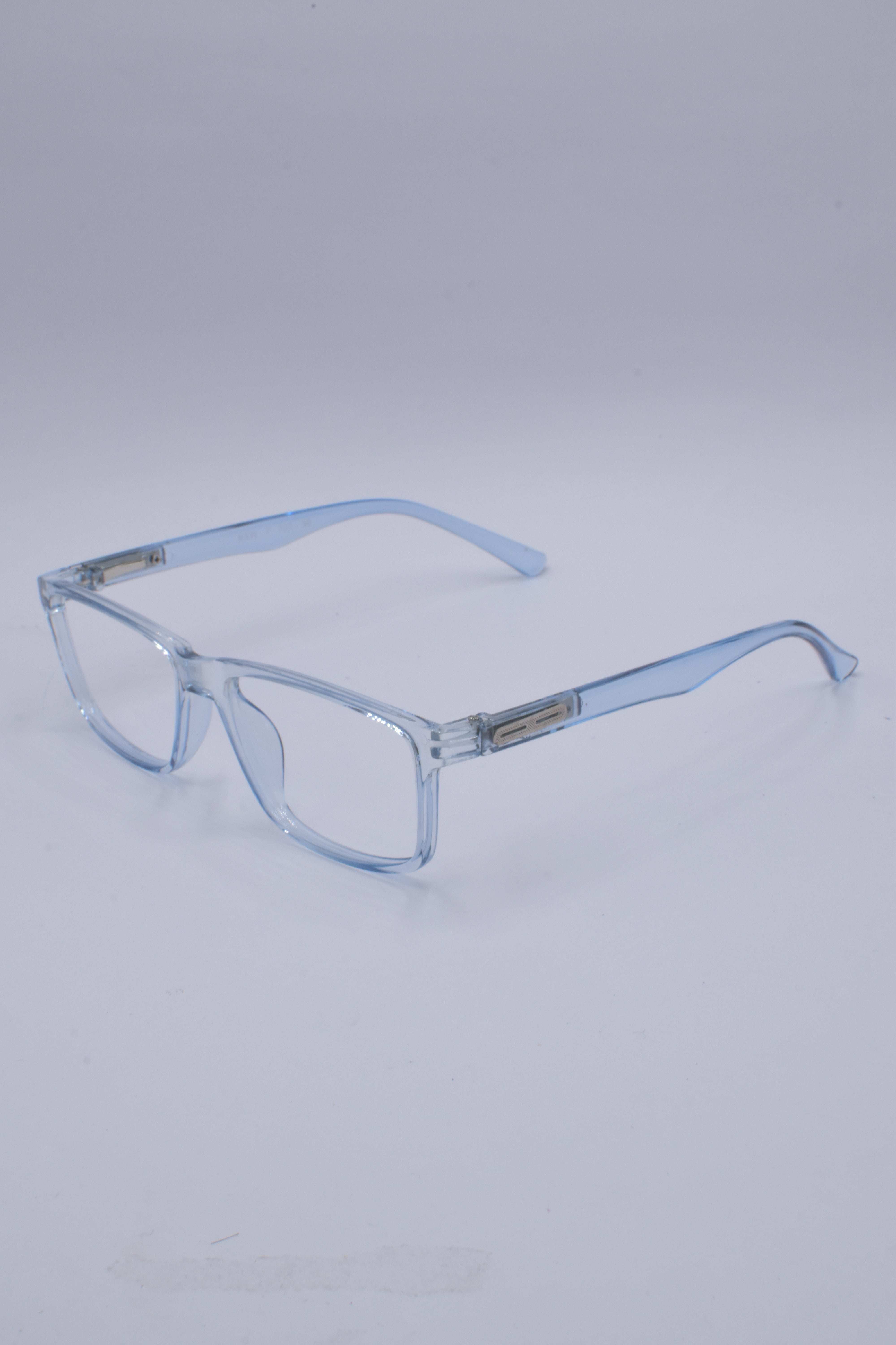 vision plus transparent sky blue frame