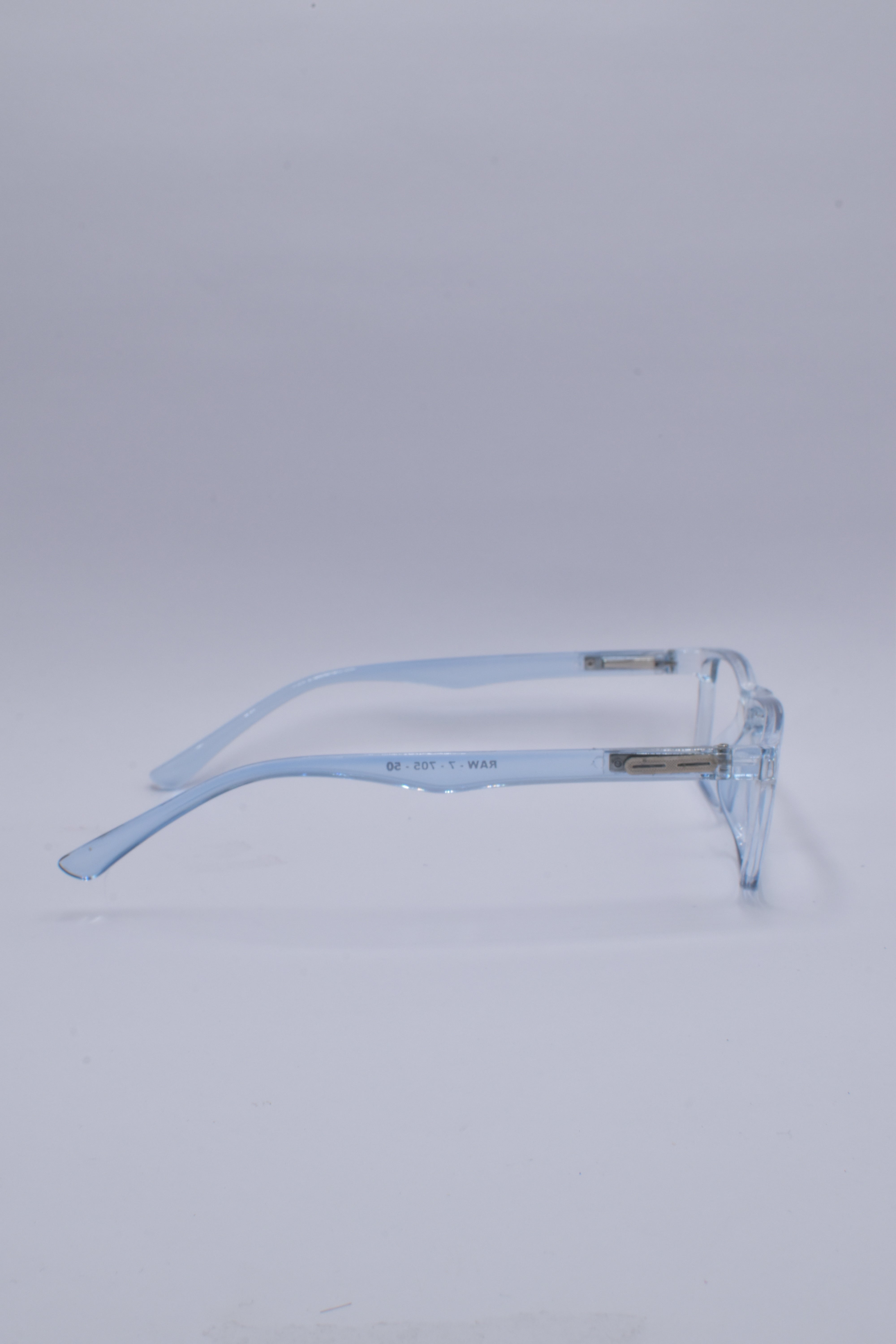 vision plus transparent sky blue frame