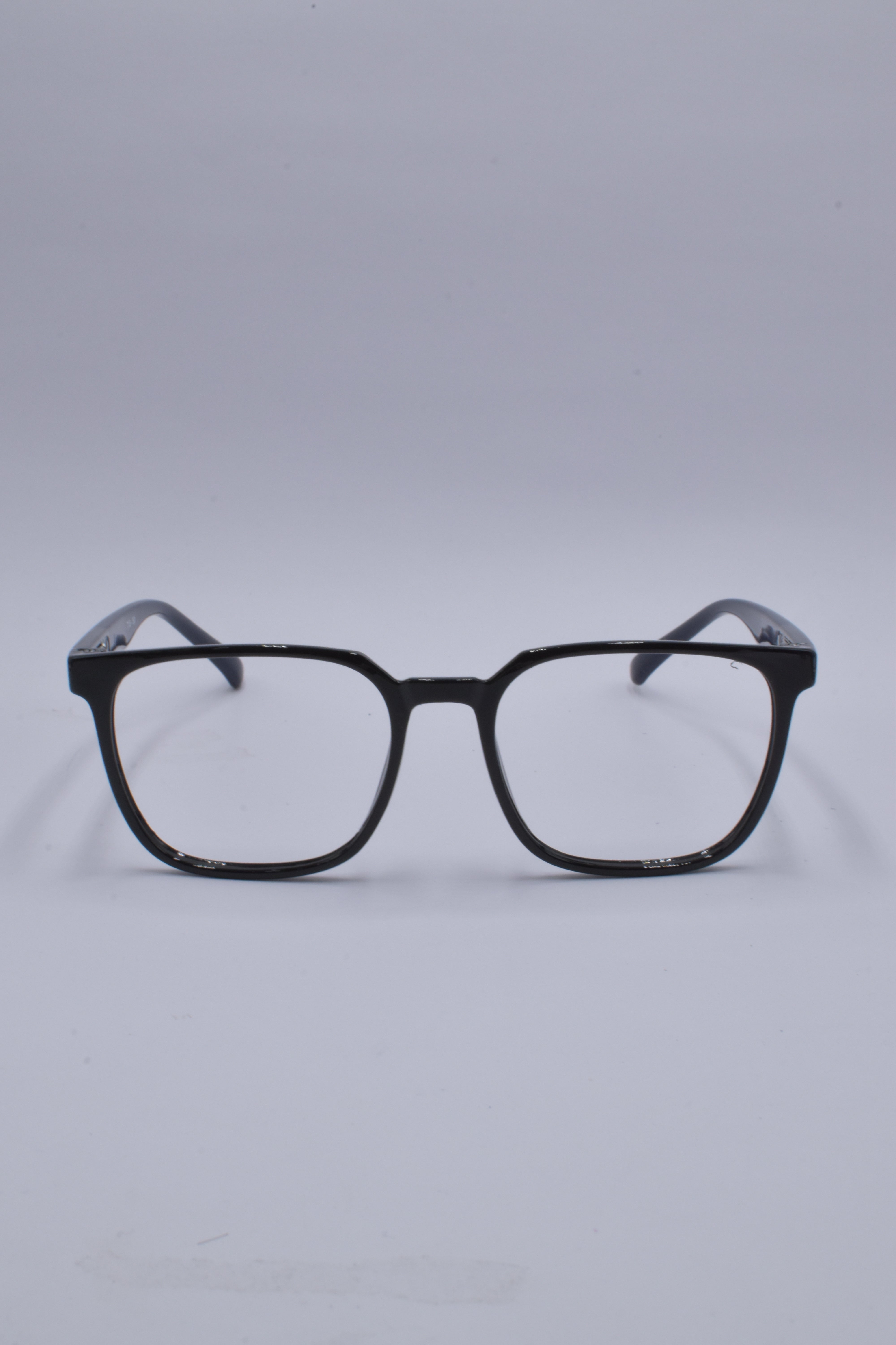 vision plus glossy black and dark blue frame