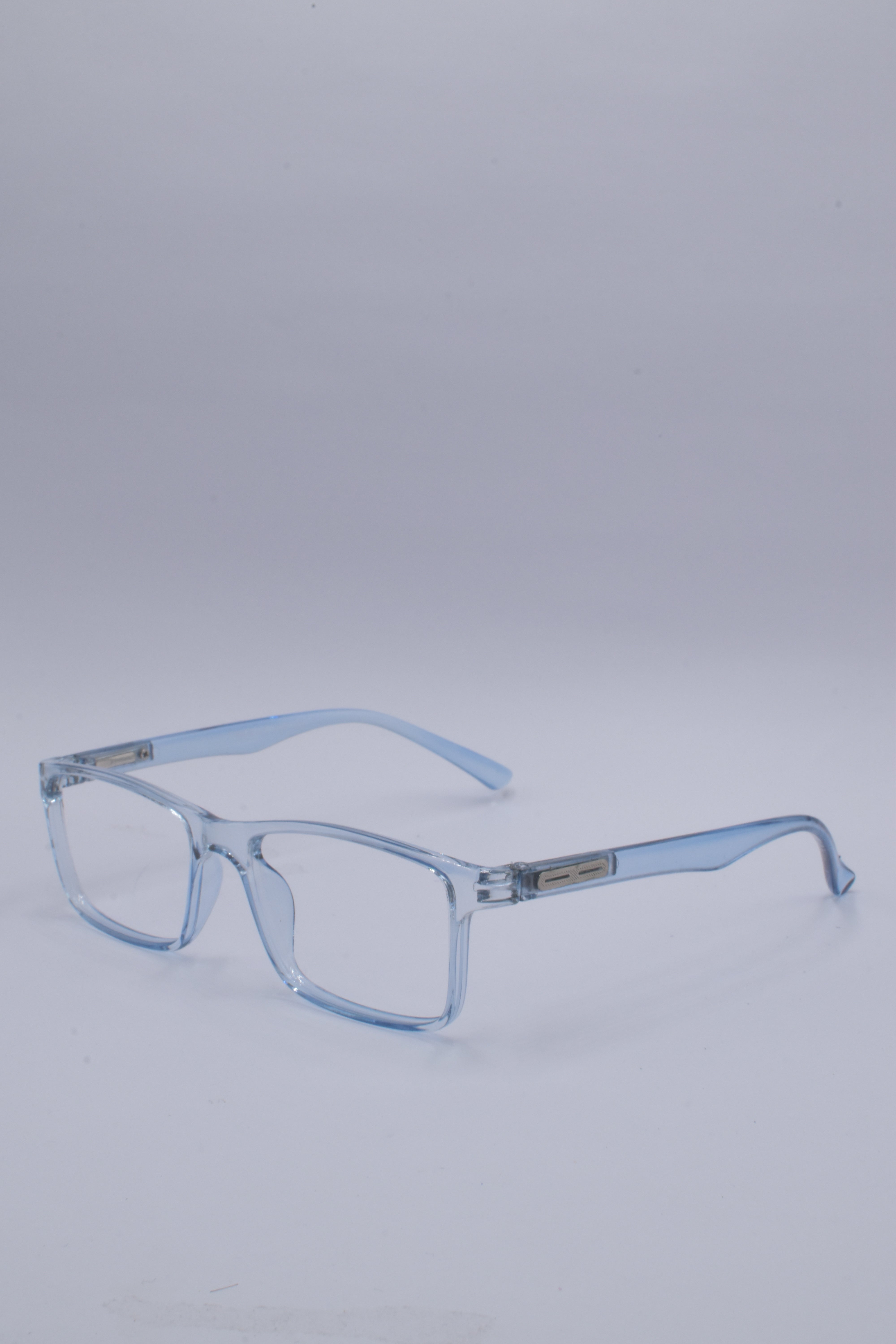 vision plus crystal light blue frame