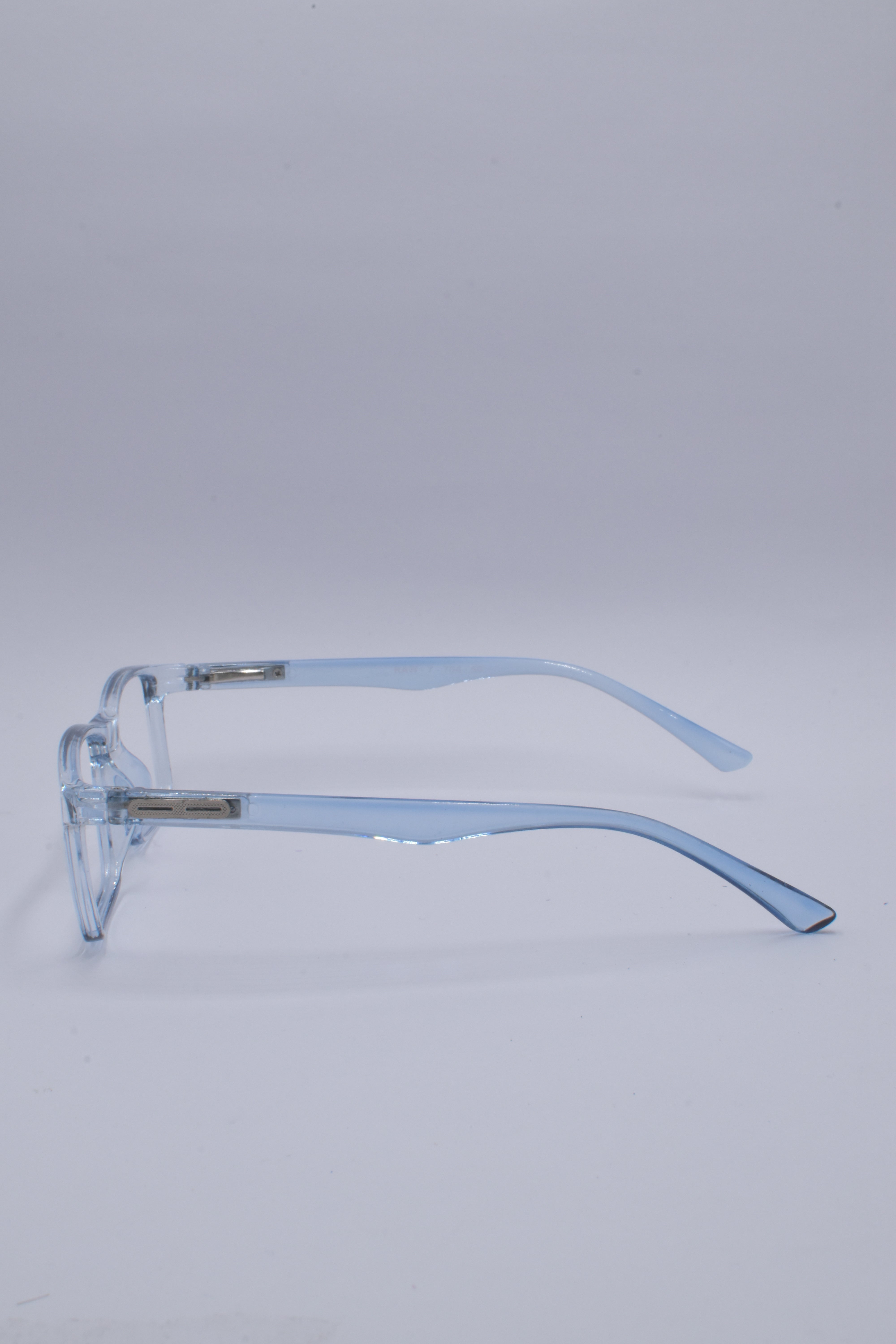 vision plus crystal light blue frame