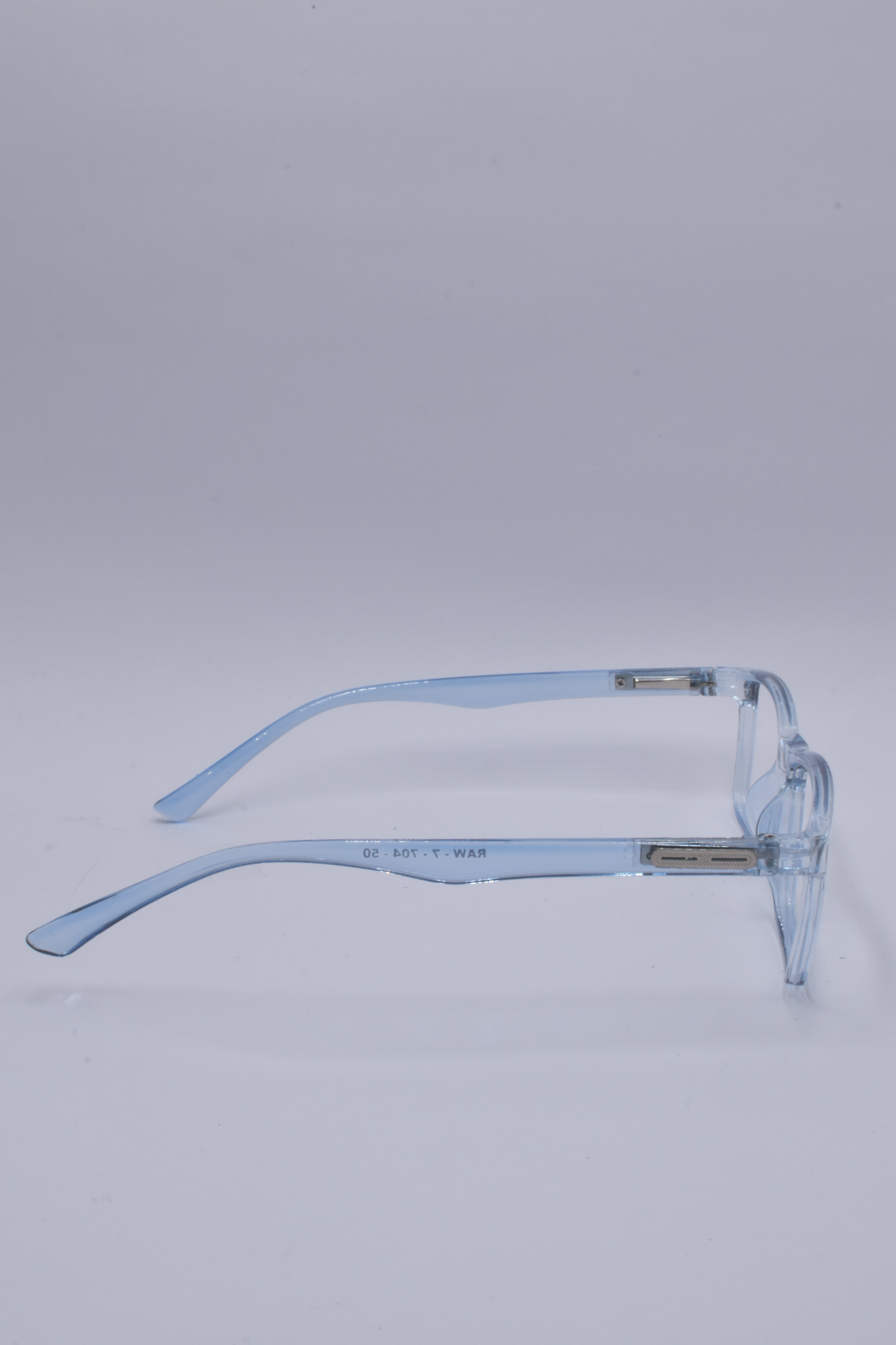 vision plus crystal light blue frame