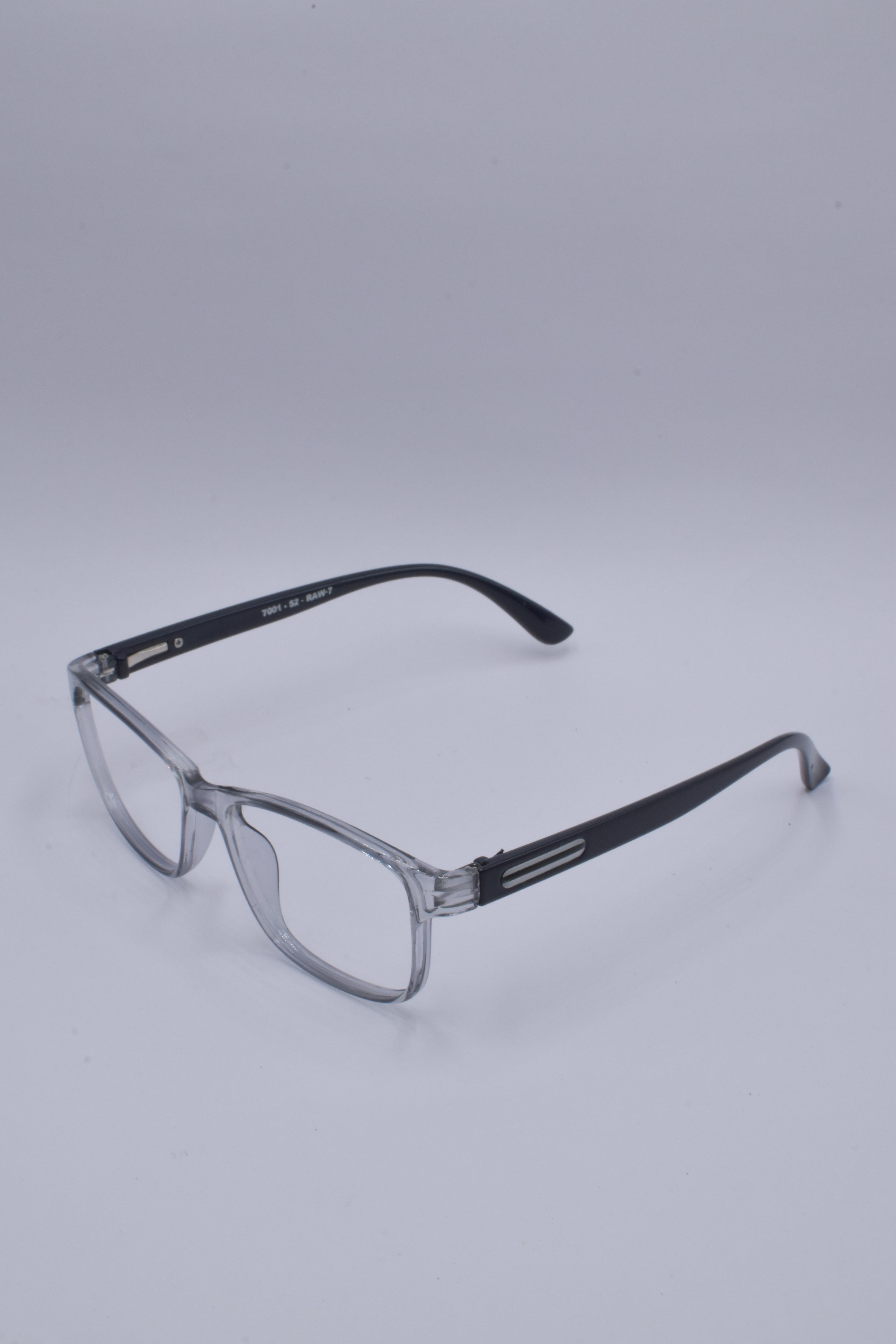 vision plus gloss gray and dark blue frame