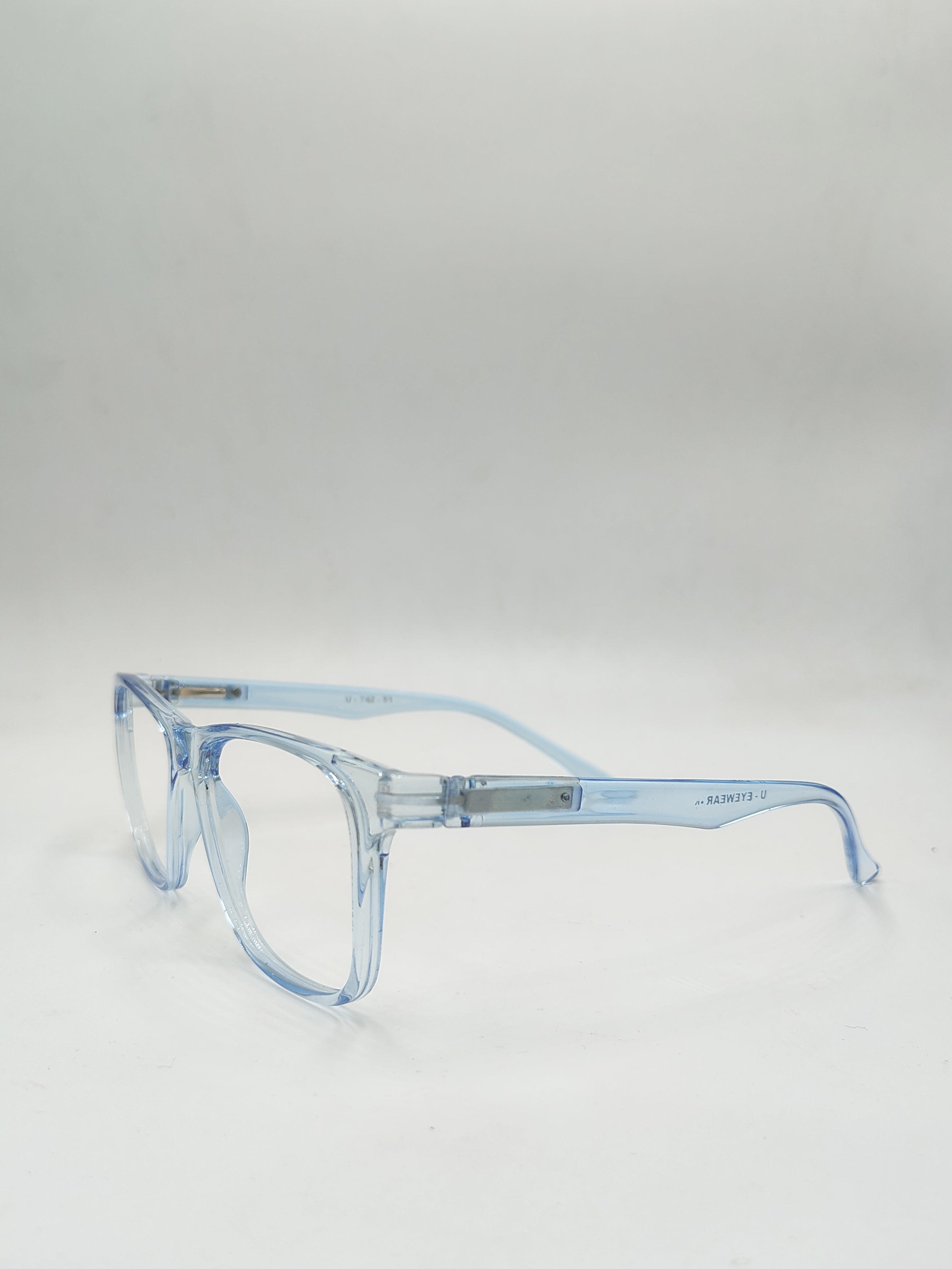 Crystal Glossy Sky Blue Frame