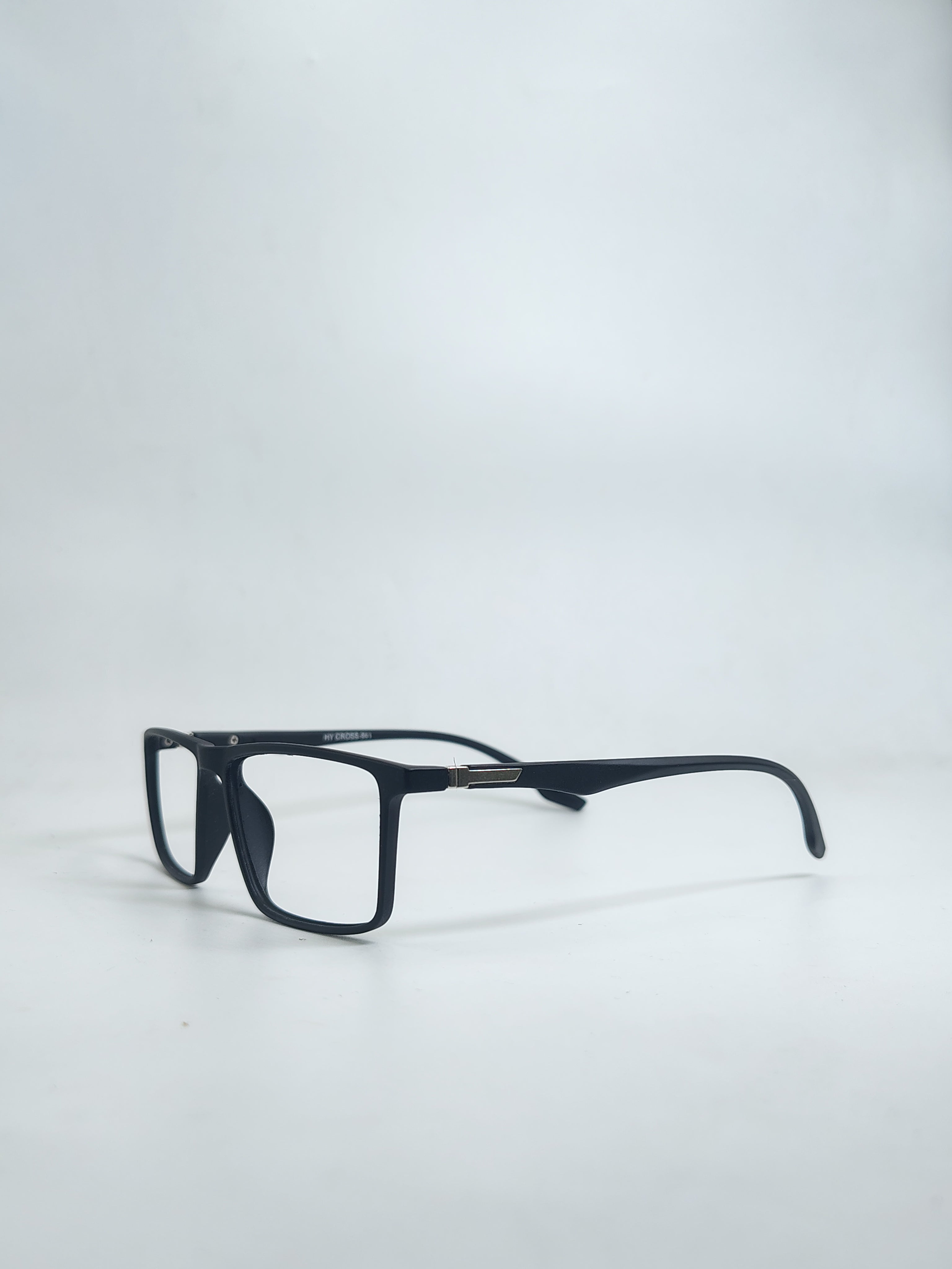 Full Matte Black Square Frame