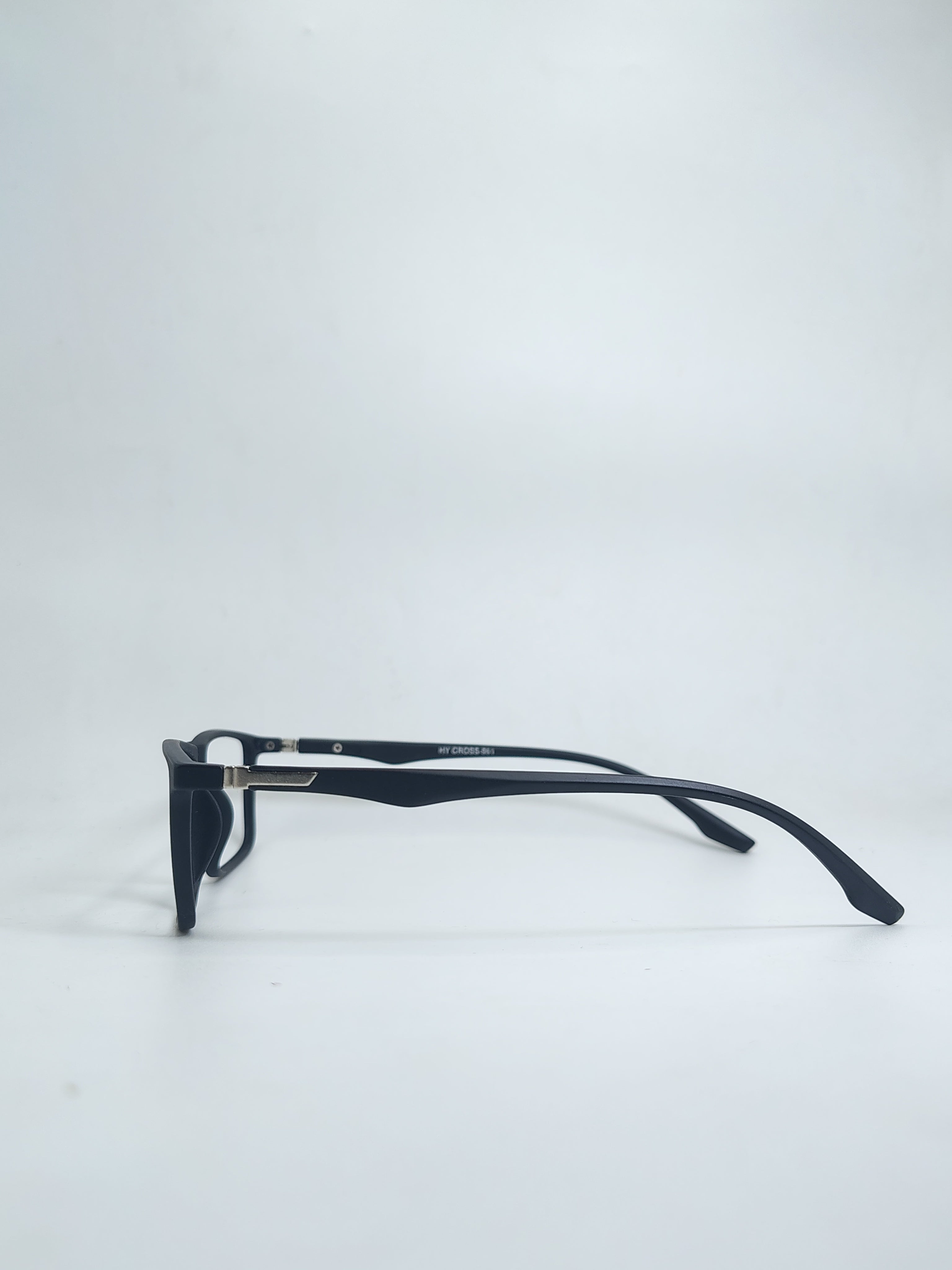 Full Matte Black Square Frame