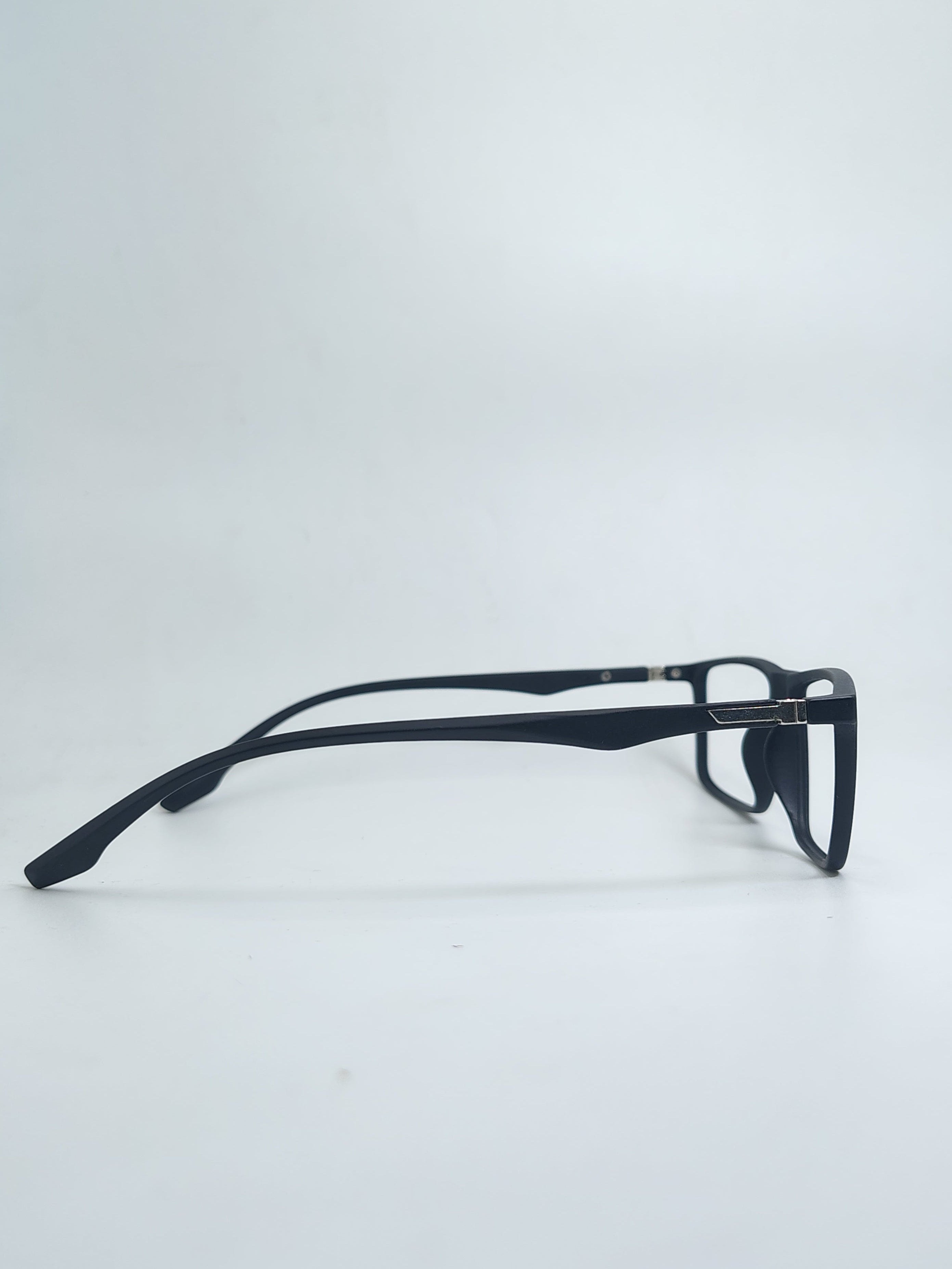 Full Matte Black Square Frame
