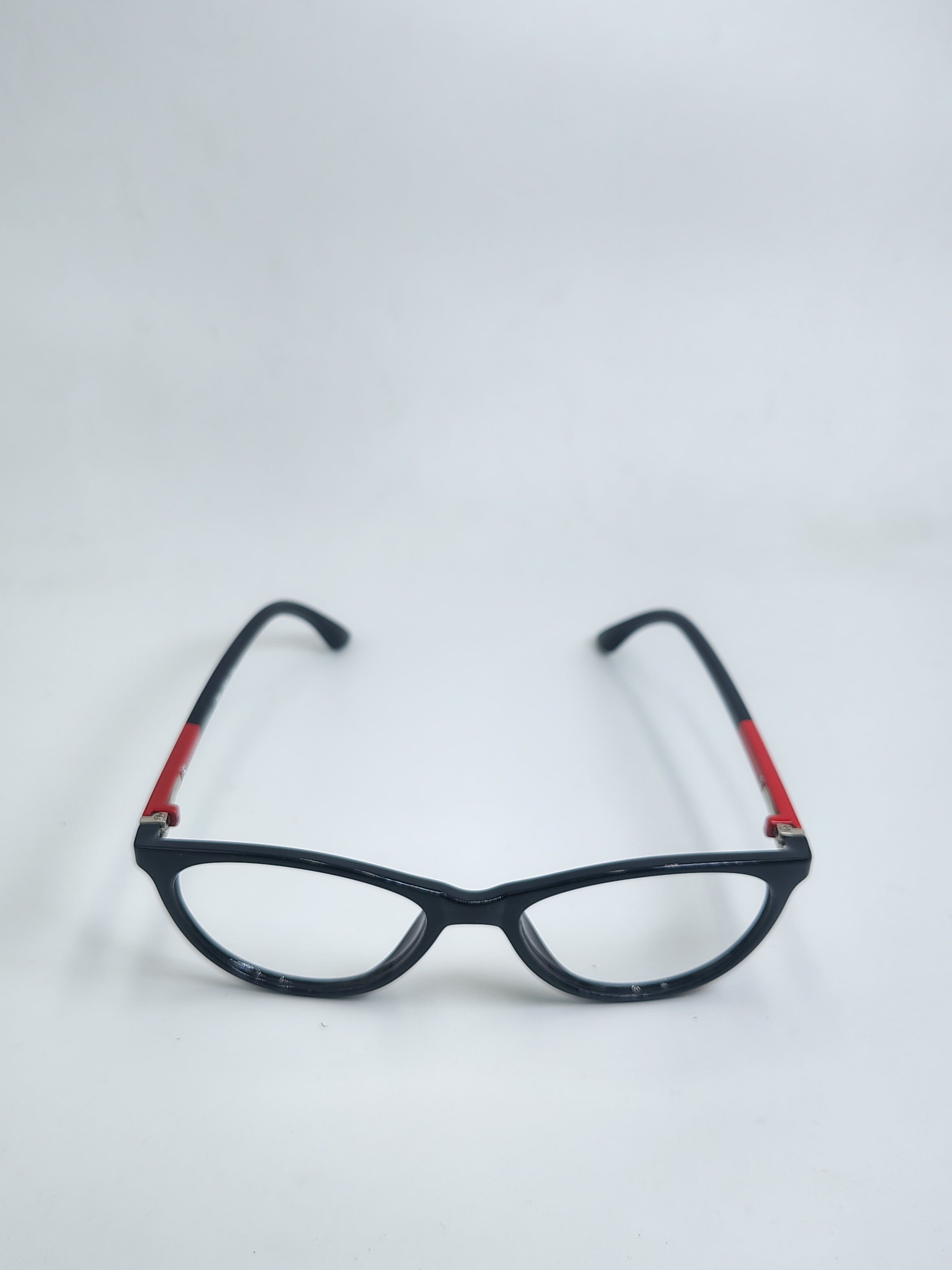 Glossy Black And Red Frame