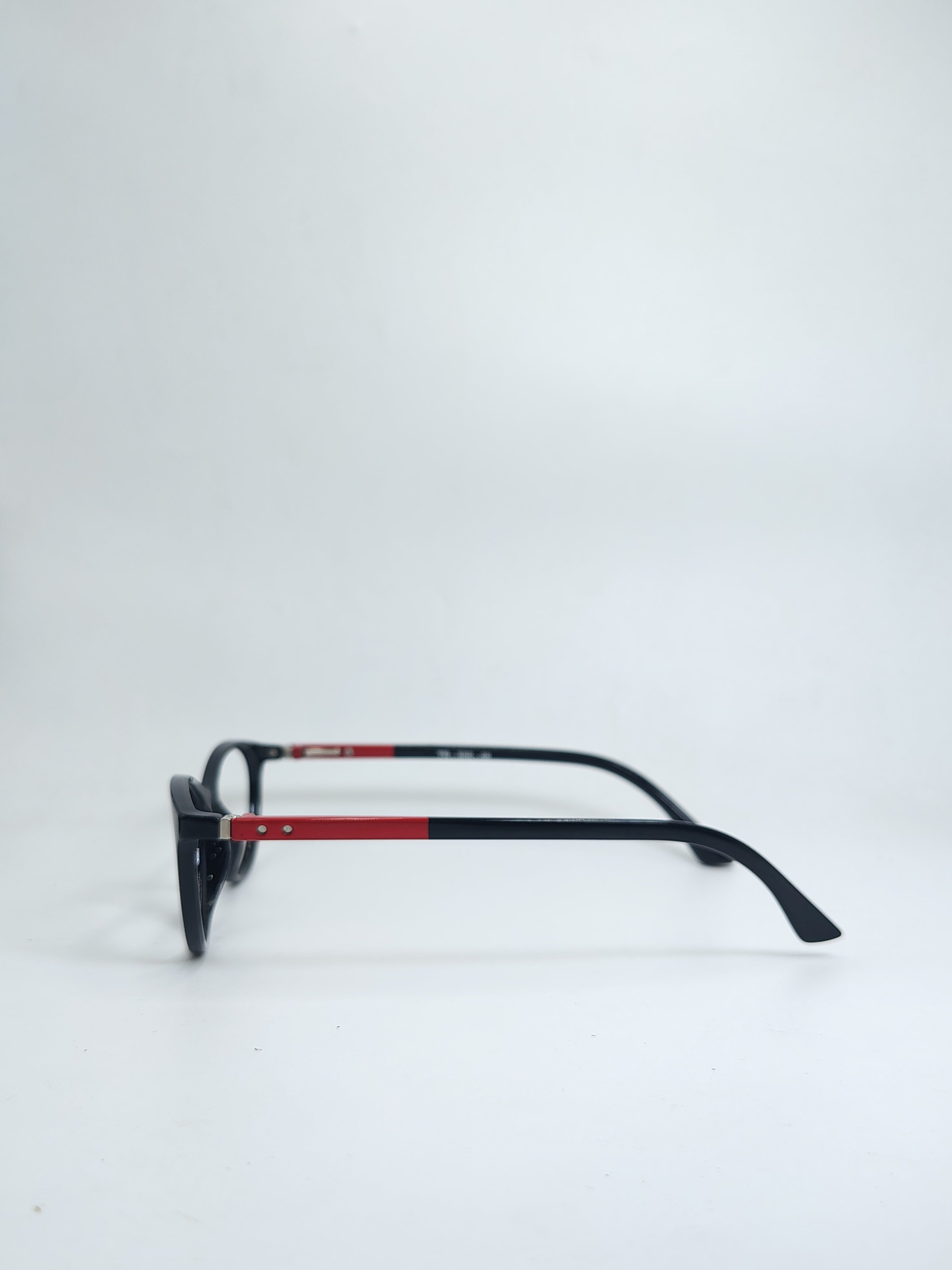 Glossy Black And Red Frame