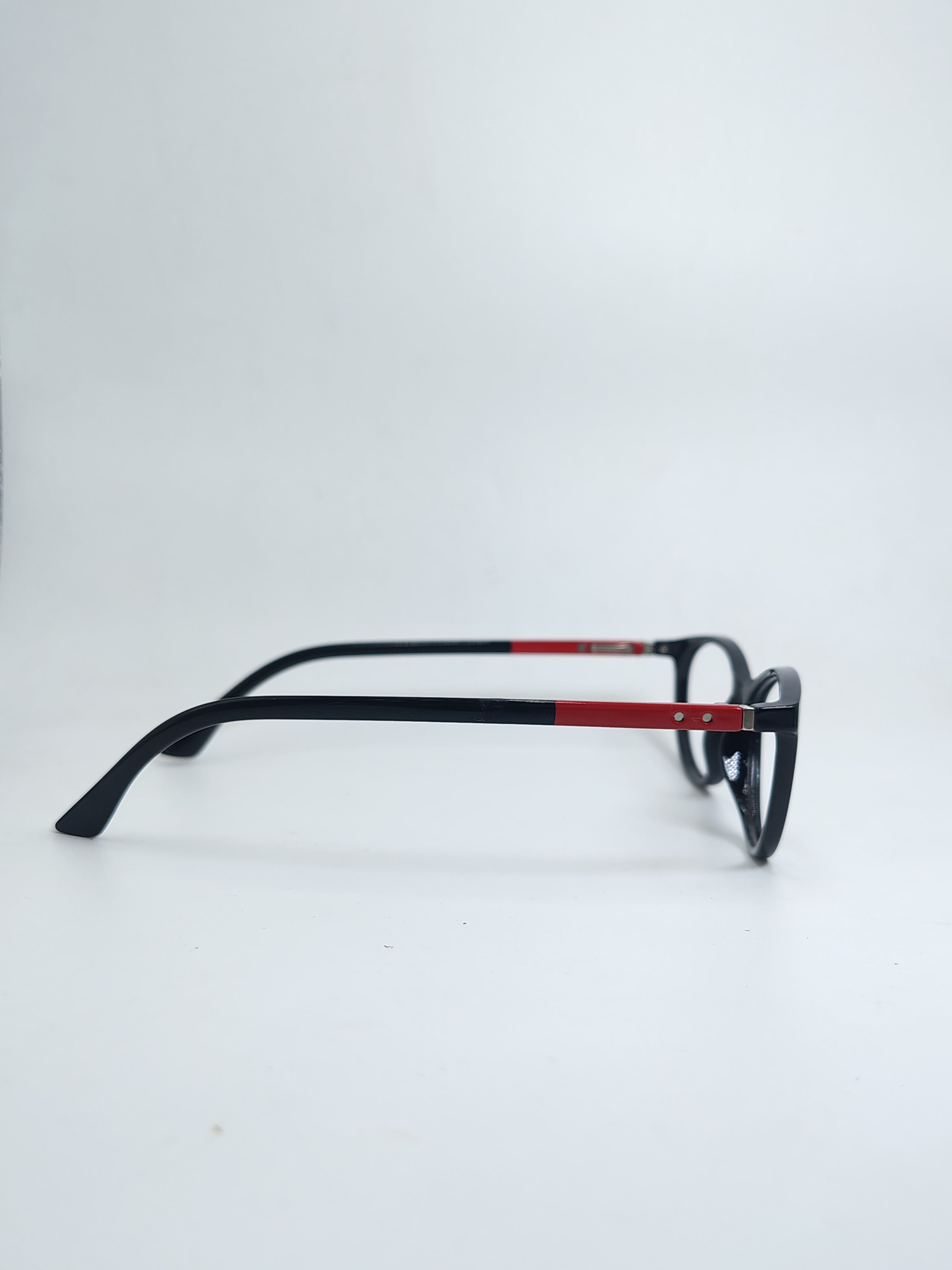 Glossy Black And Red Frame