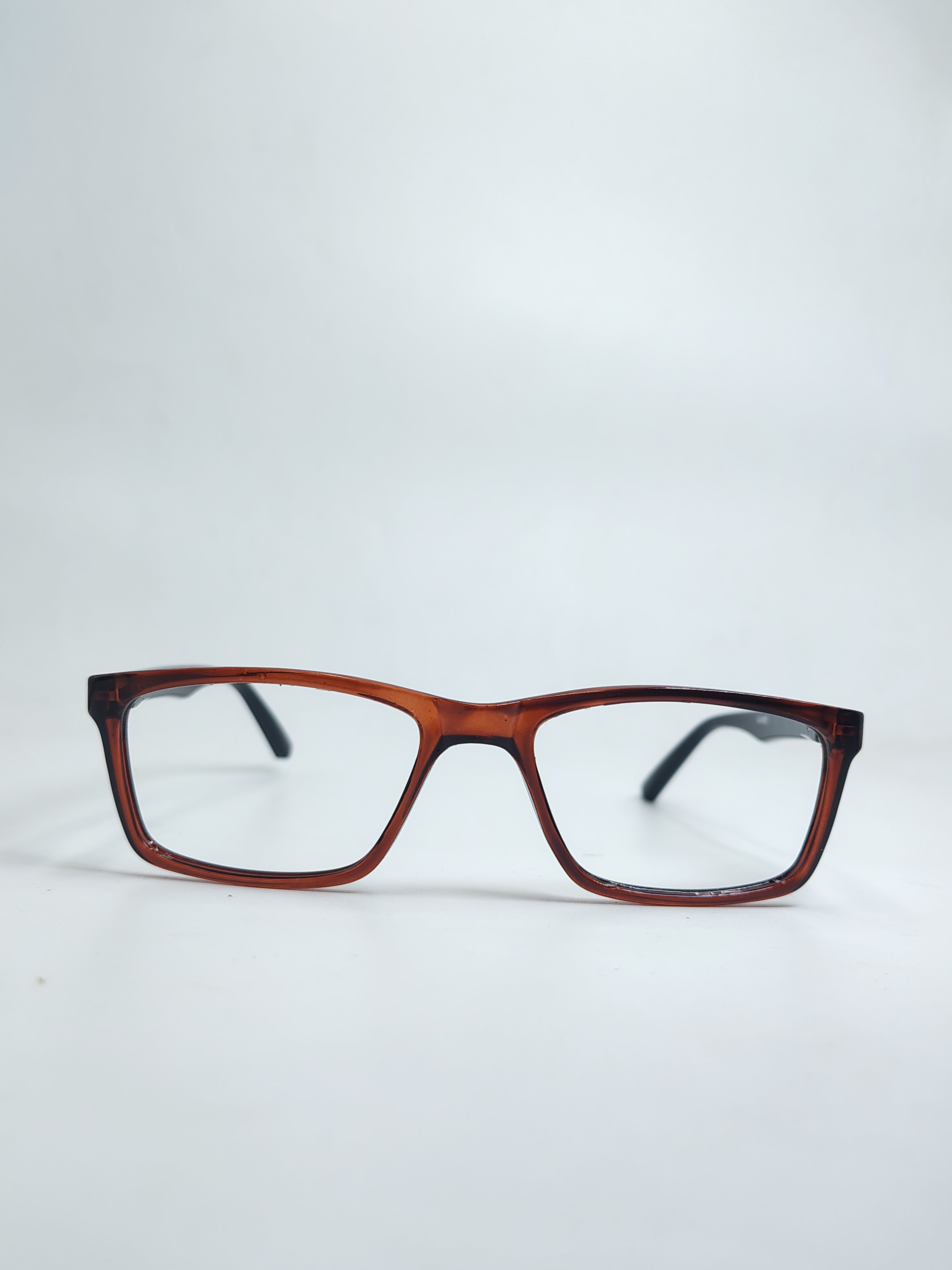 Glossy Dark Brown & Black Frame