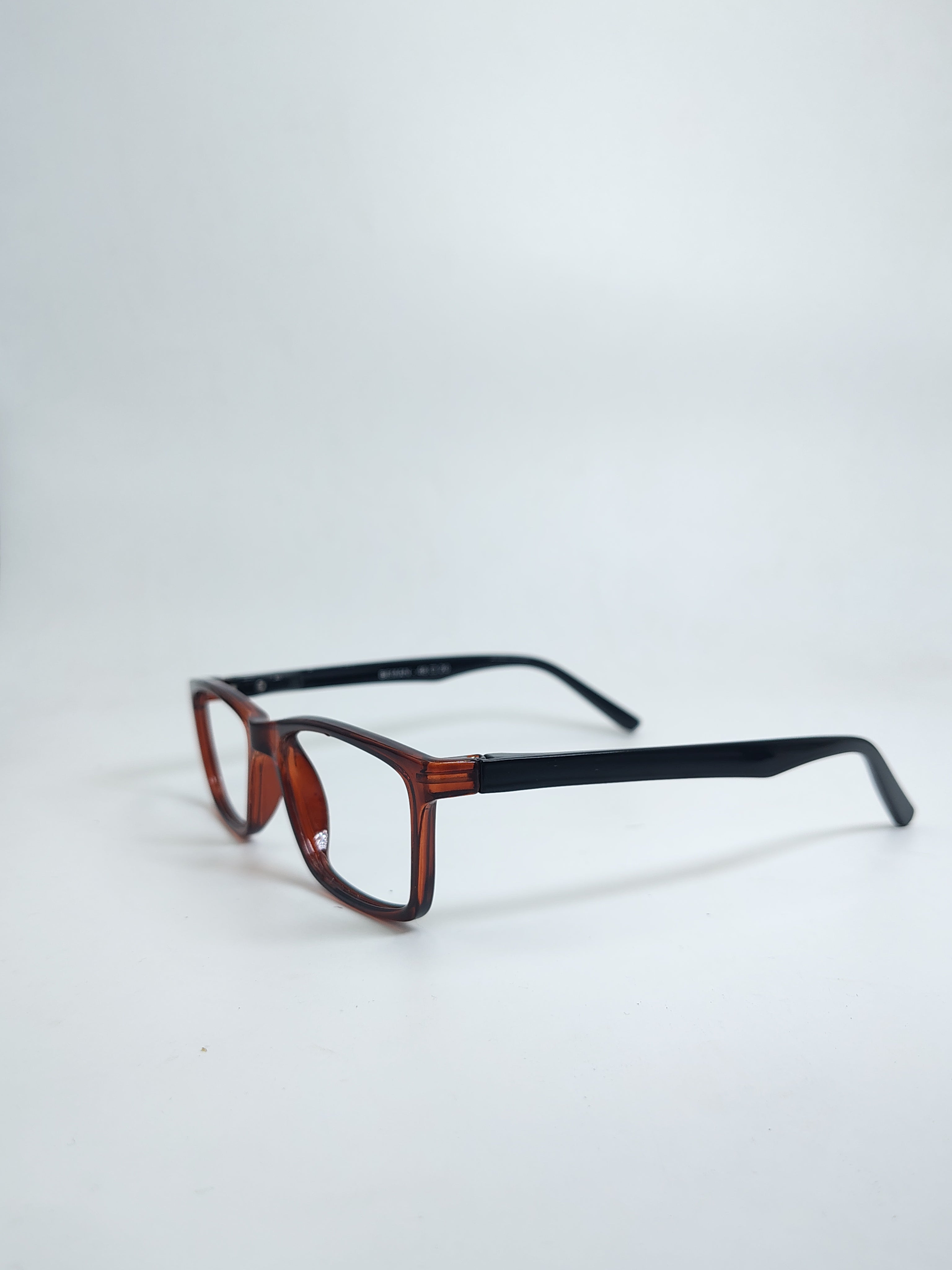 Glossy Dark Brown & Black Frame
