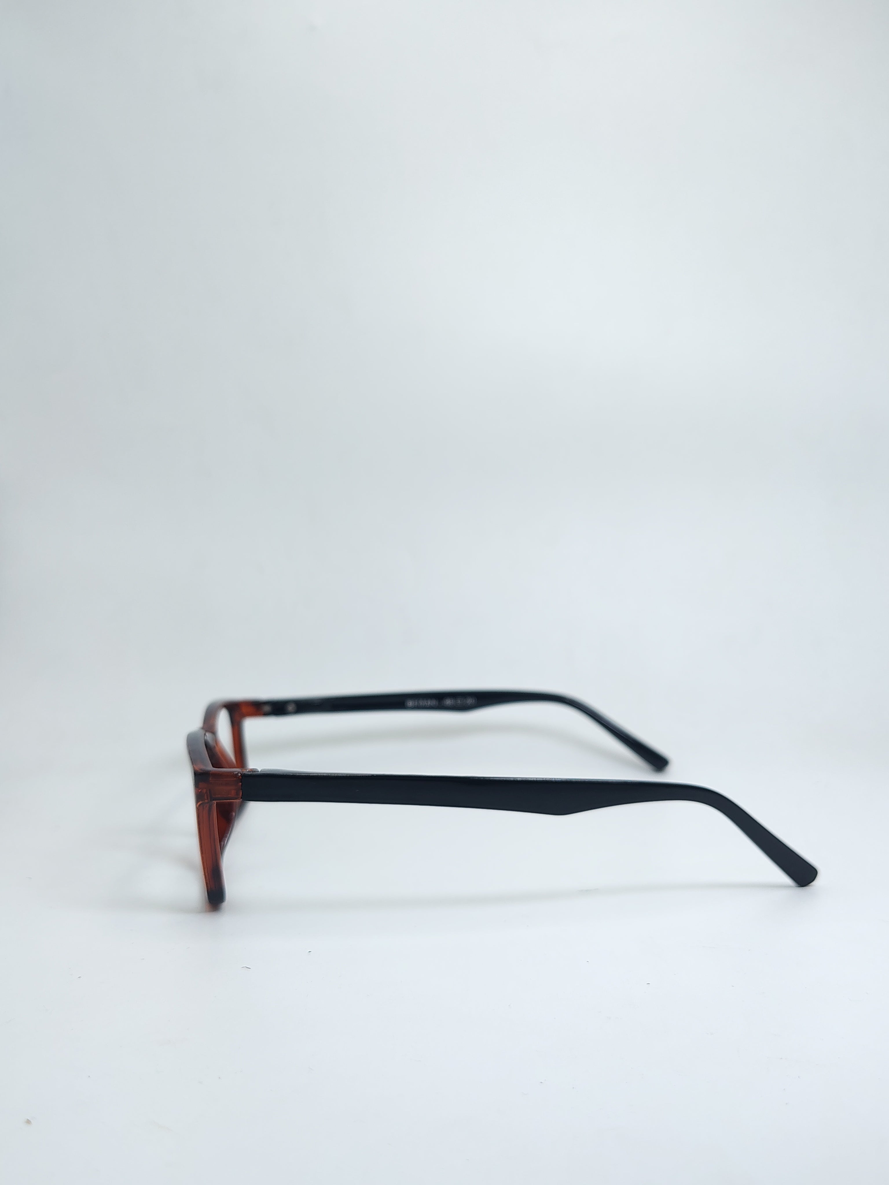 Glossy Dark Brown & Black Frame