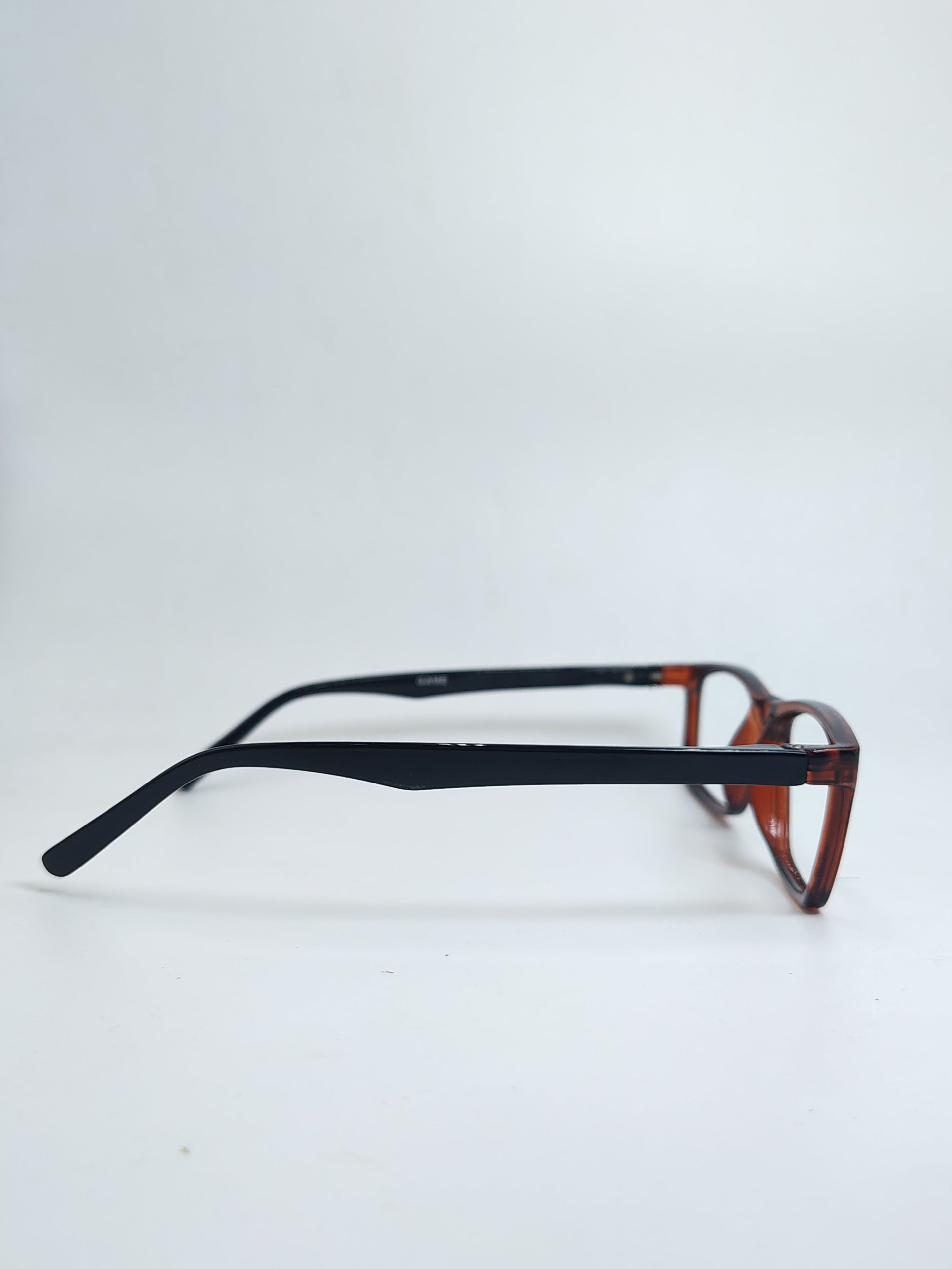 Glossy Dark Brown & Black Frame