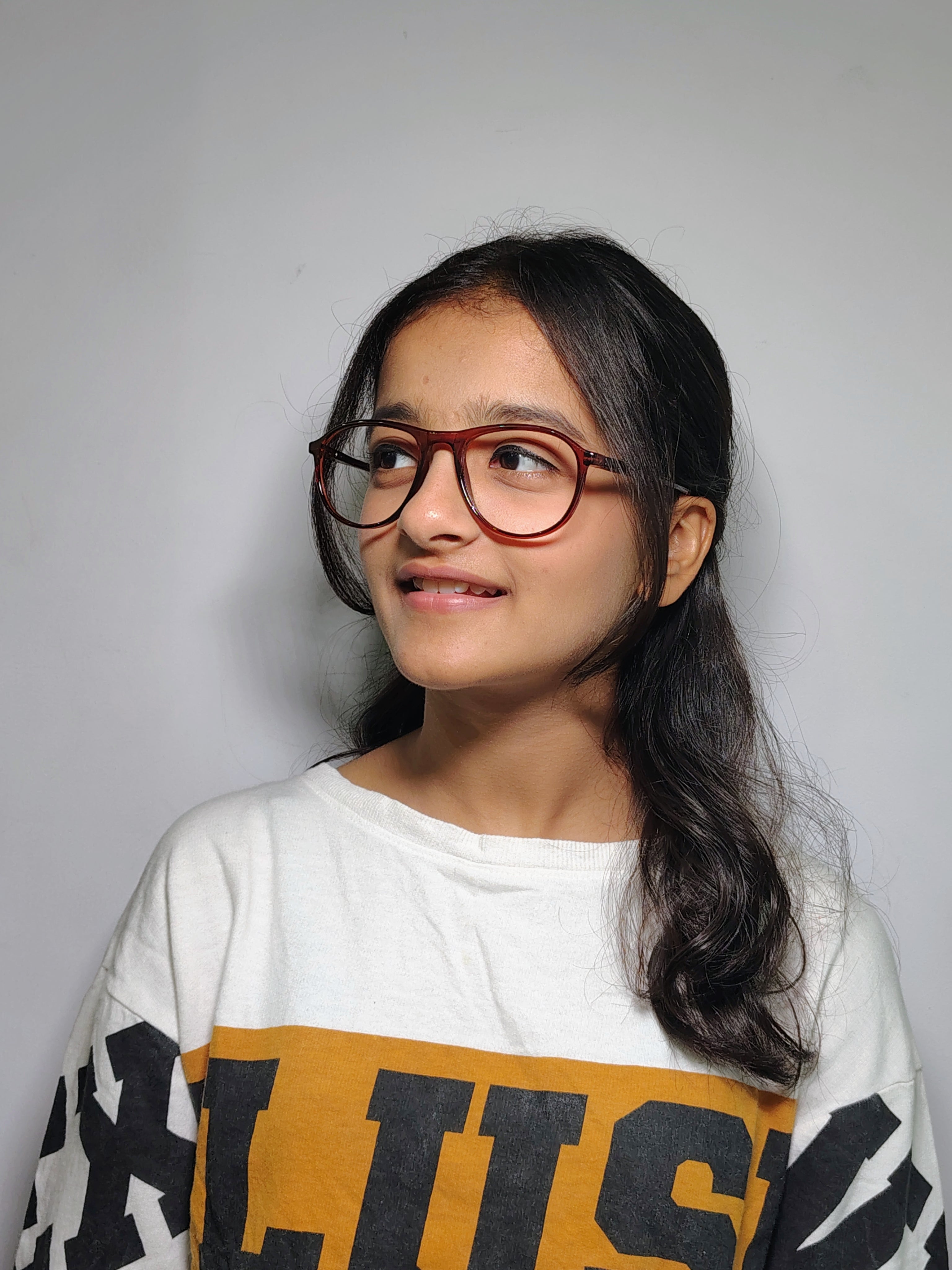 Glossy Dark Brown Frame