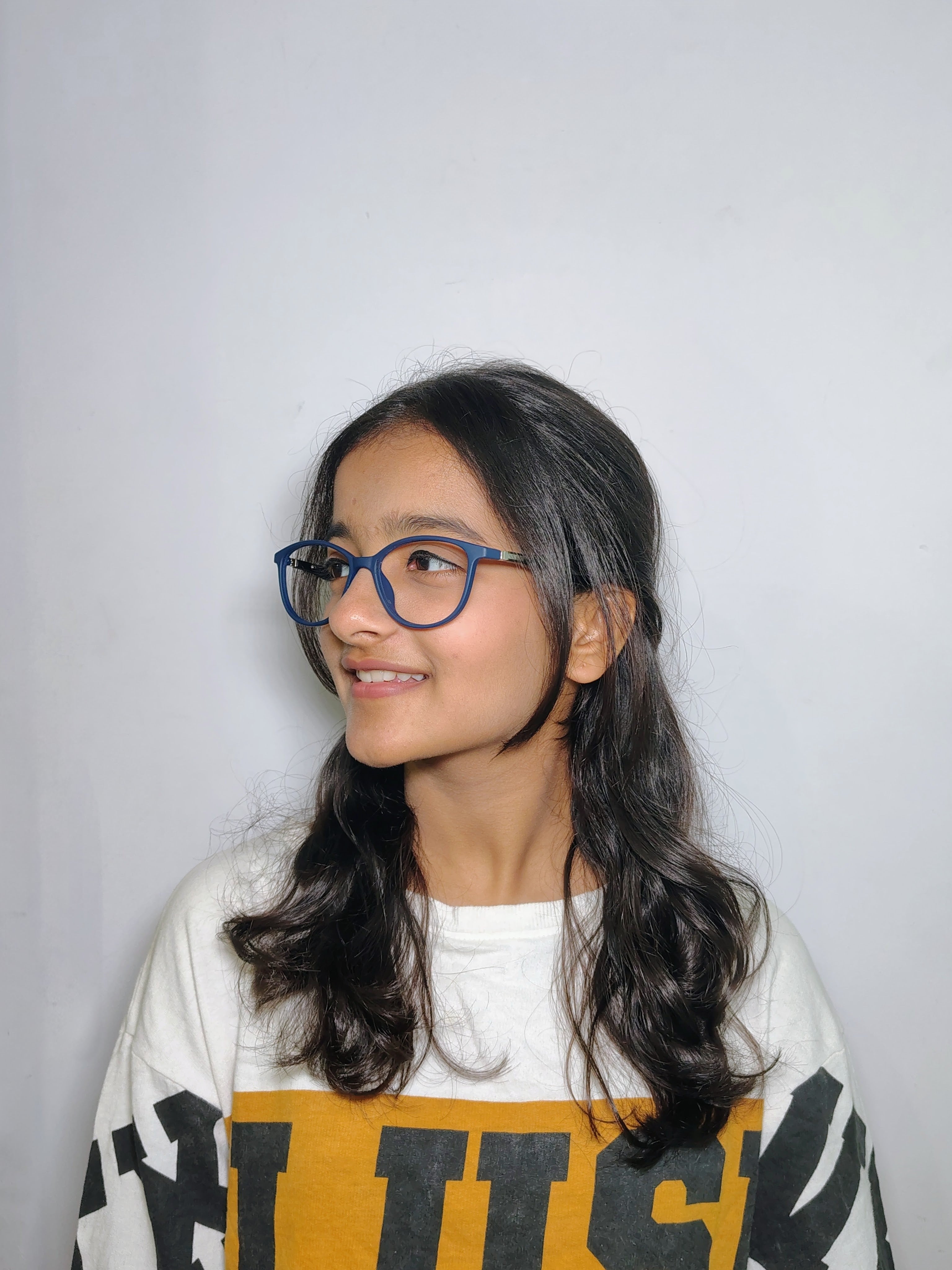 Matte Blue And Black Frame