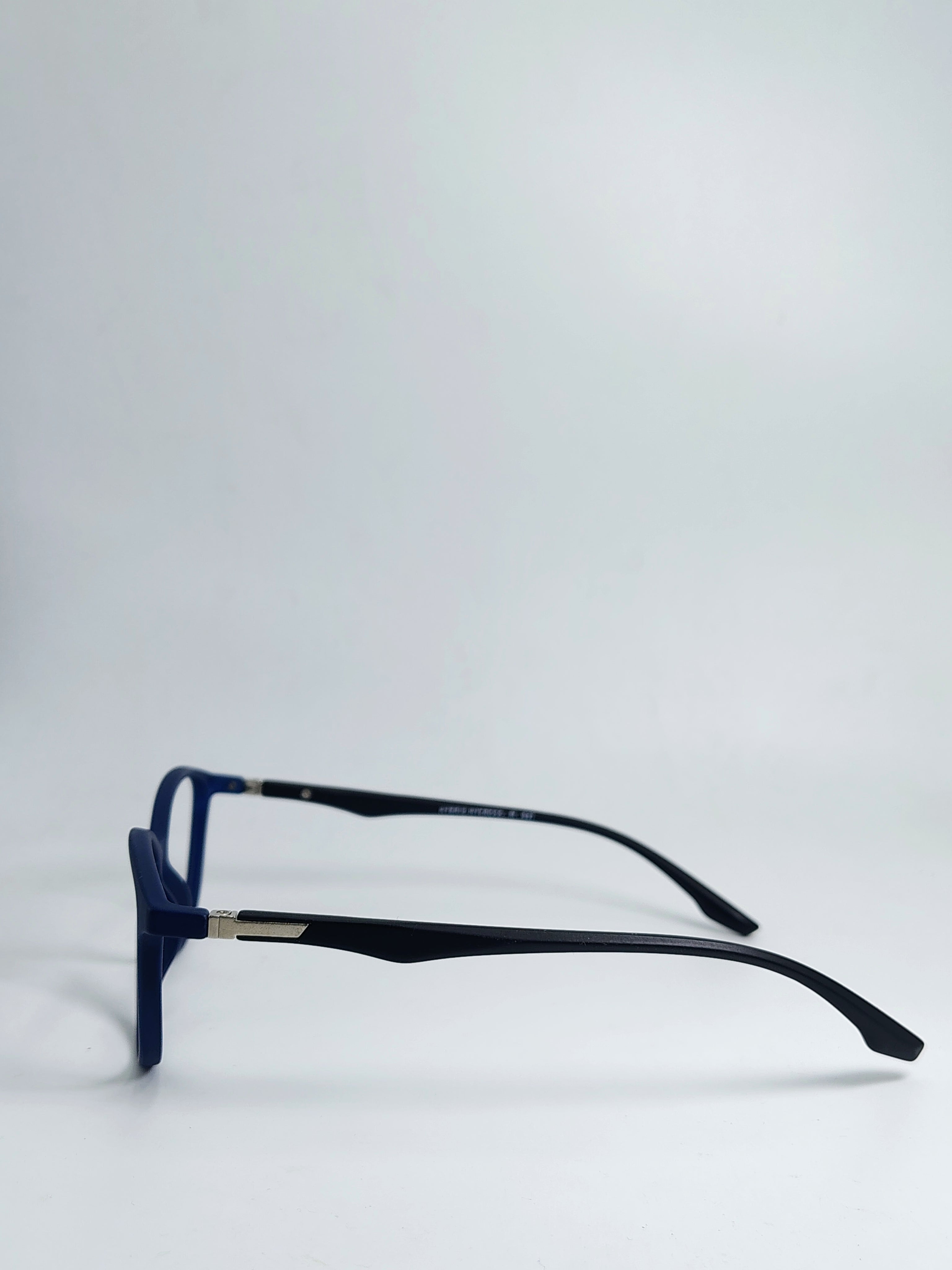 Matte Blue And Black Frame