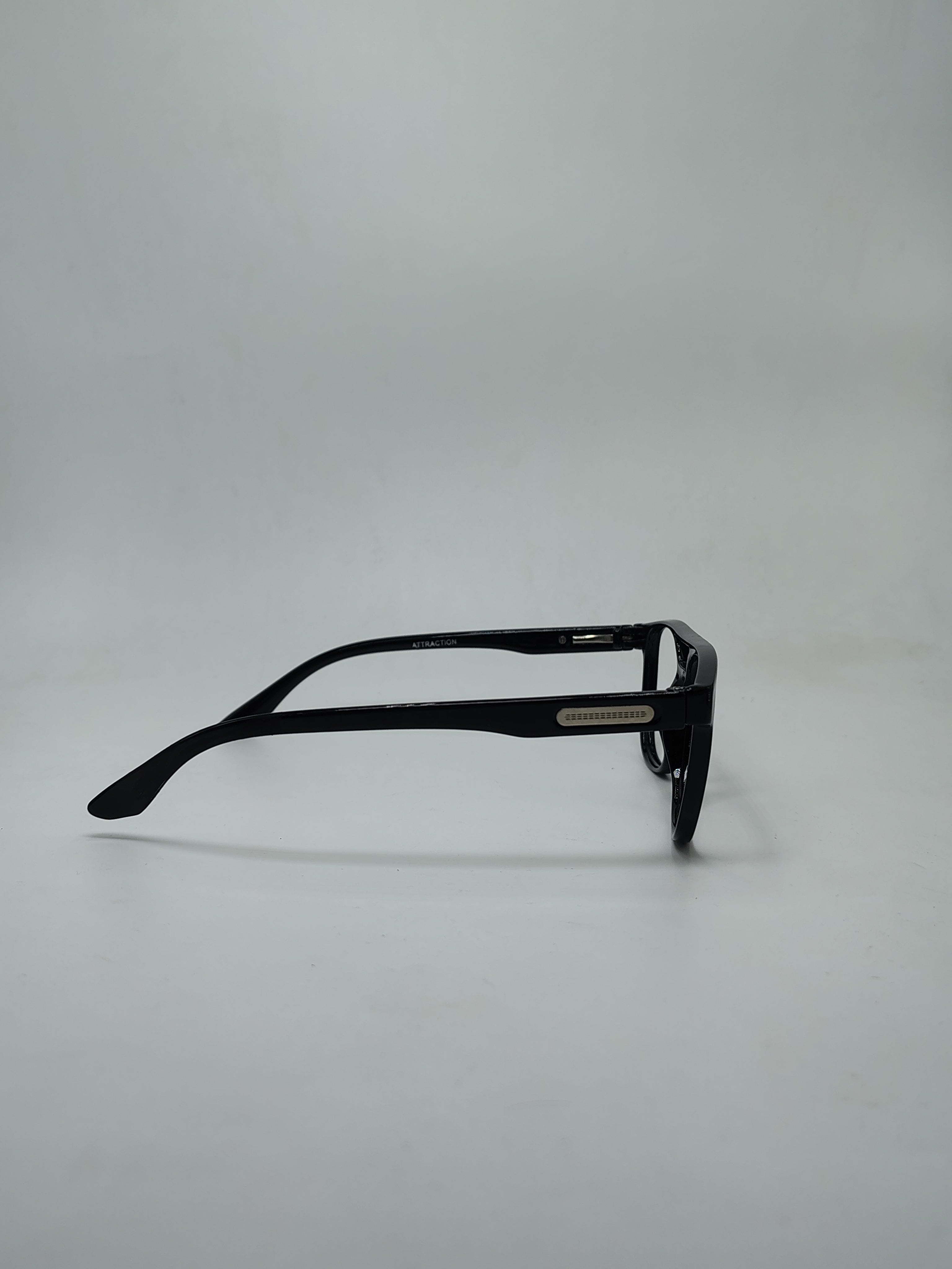 Attraction Double Bar Glossy Black Frame