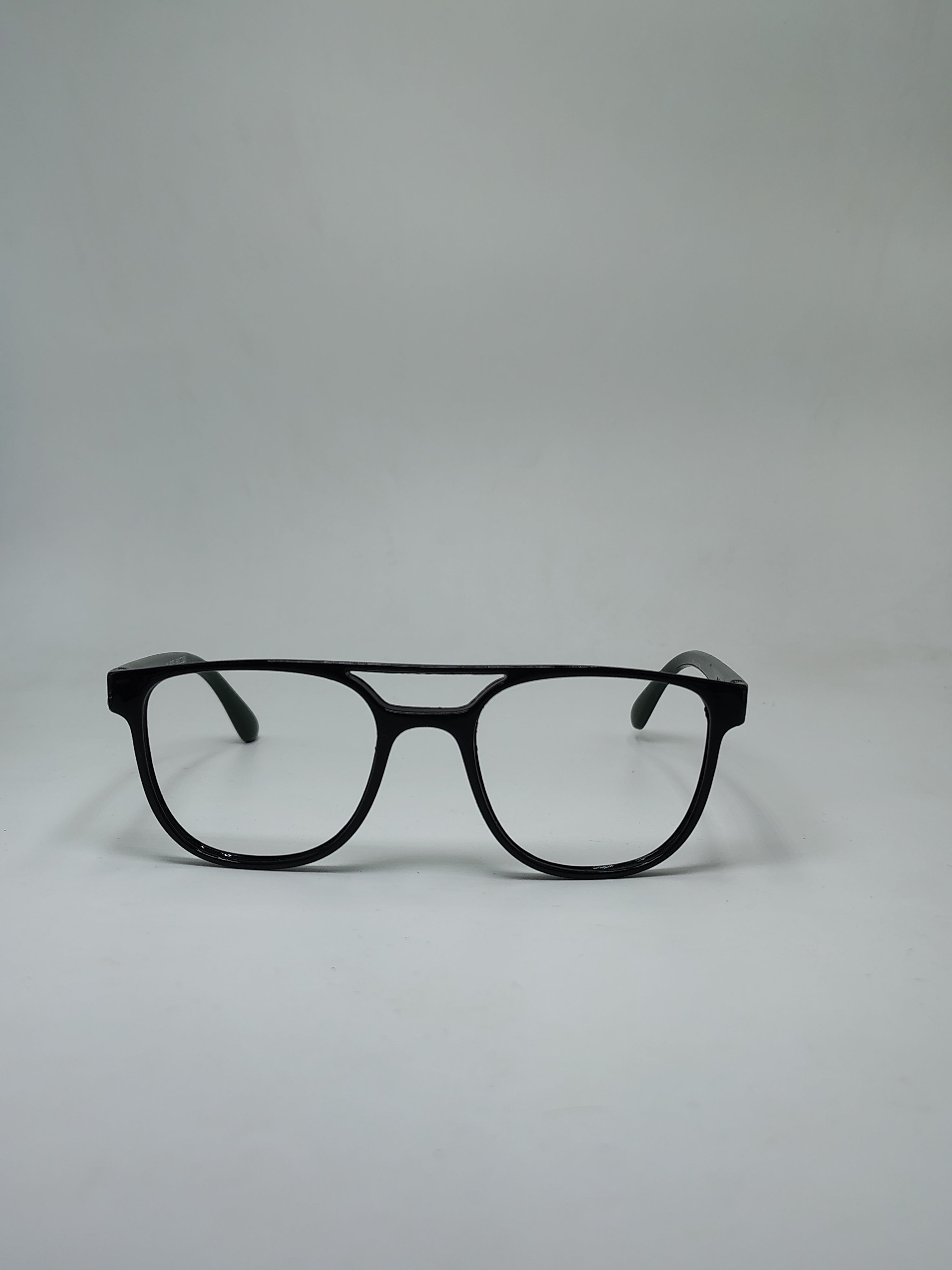 Attraction Double Bar Glossy Black And Green Frame