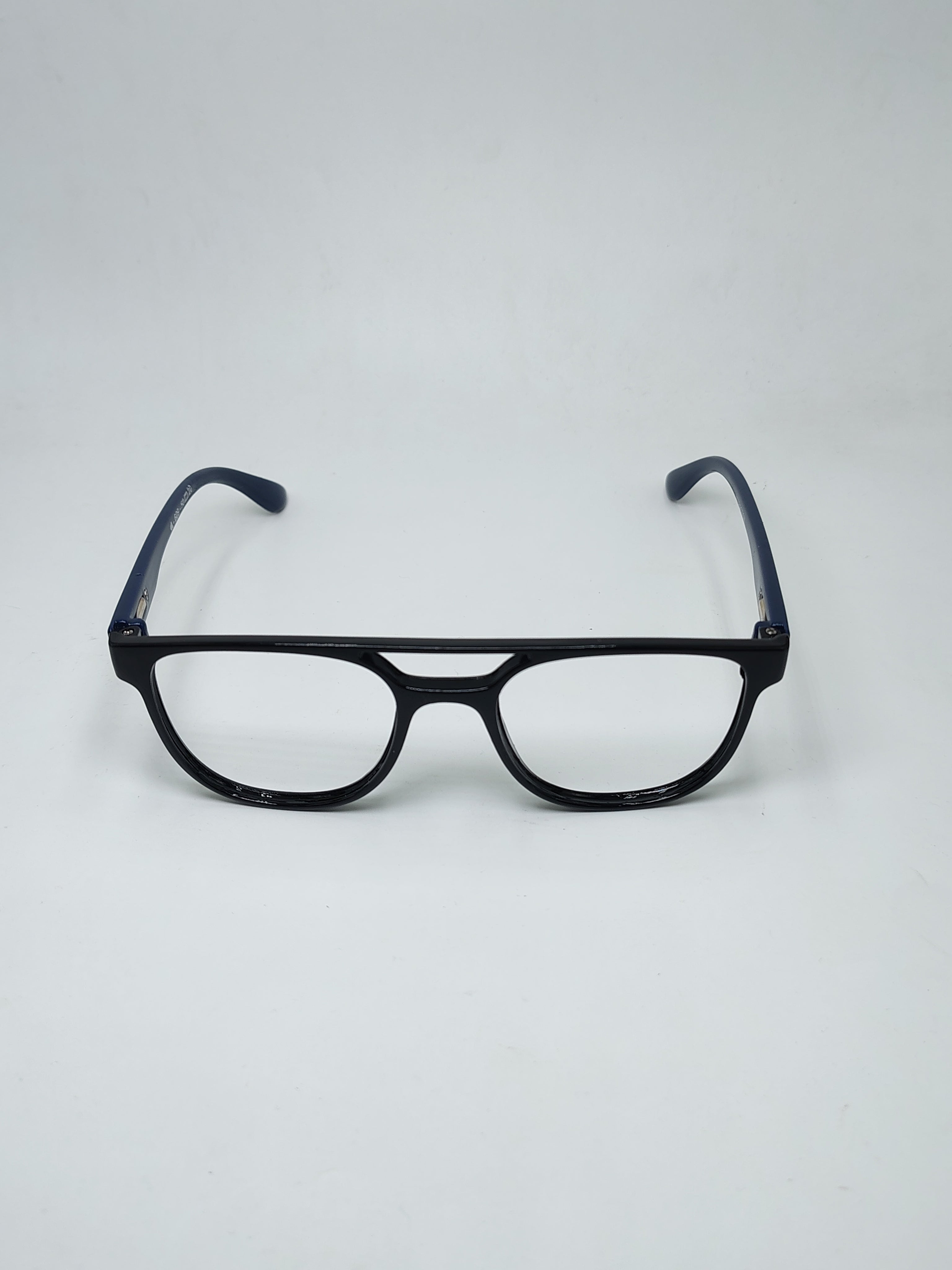 Attraction double Bar Glossy Black And Blue Frame