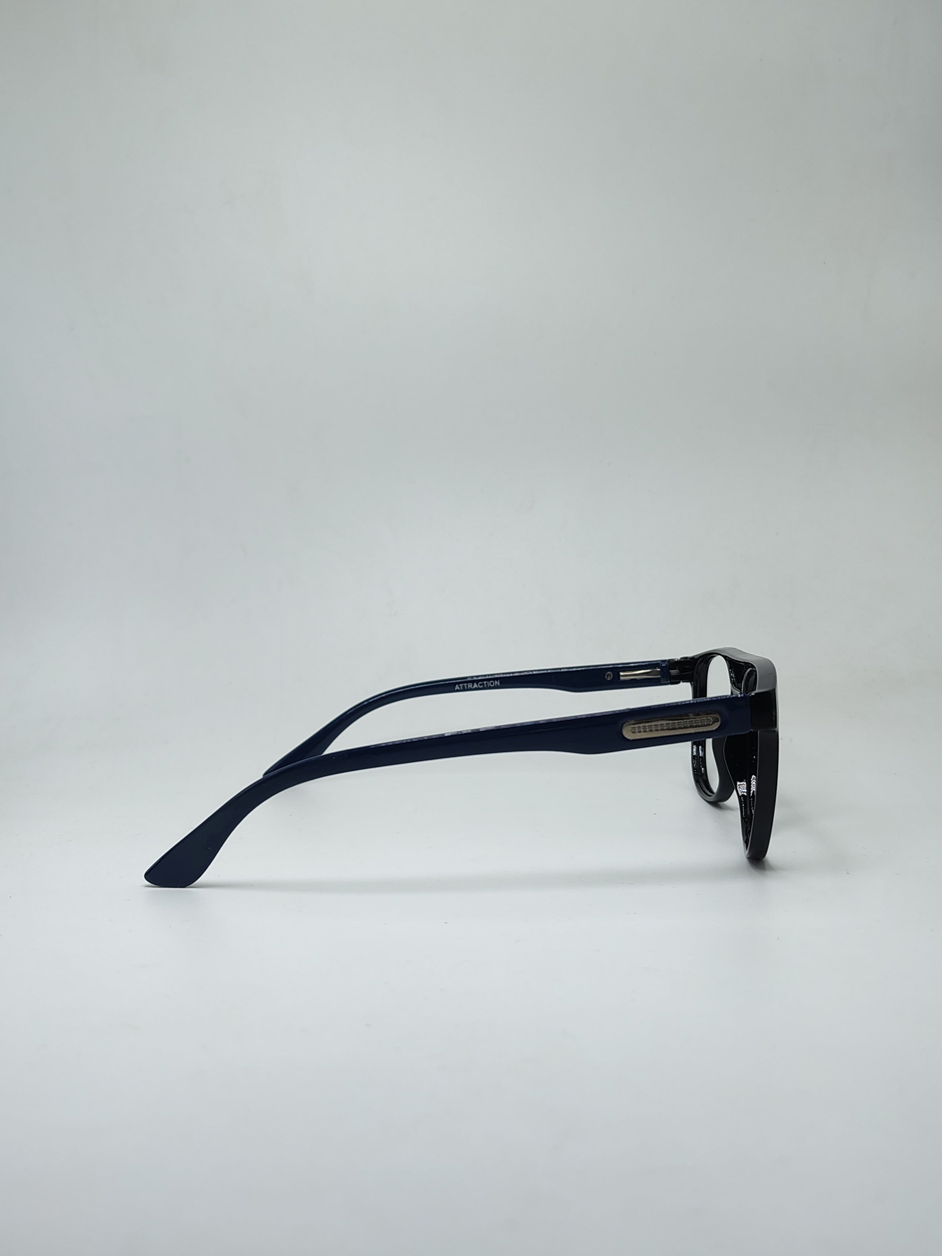 Attraction double Bar Glossy Black And Blue Frame