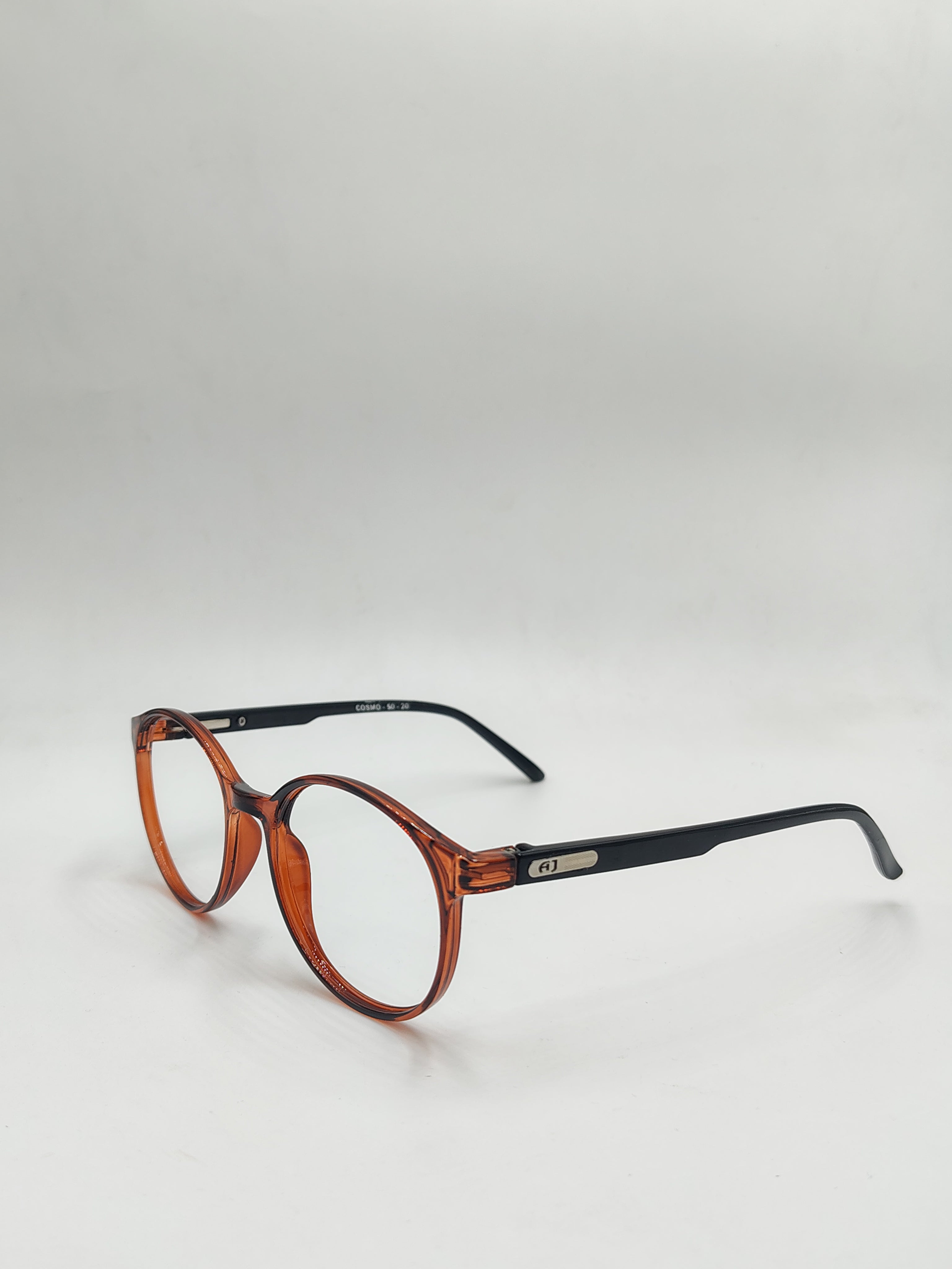 Cosmo Glossy Dark Brown & Black Frame