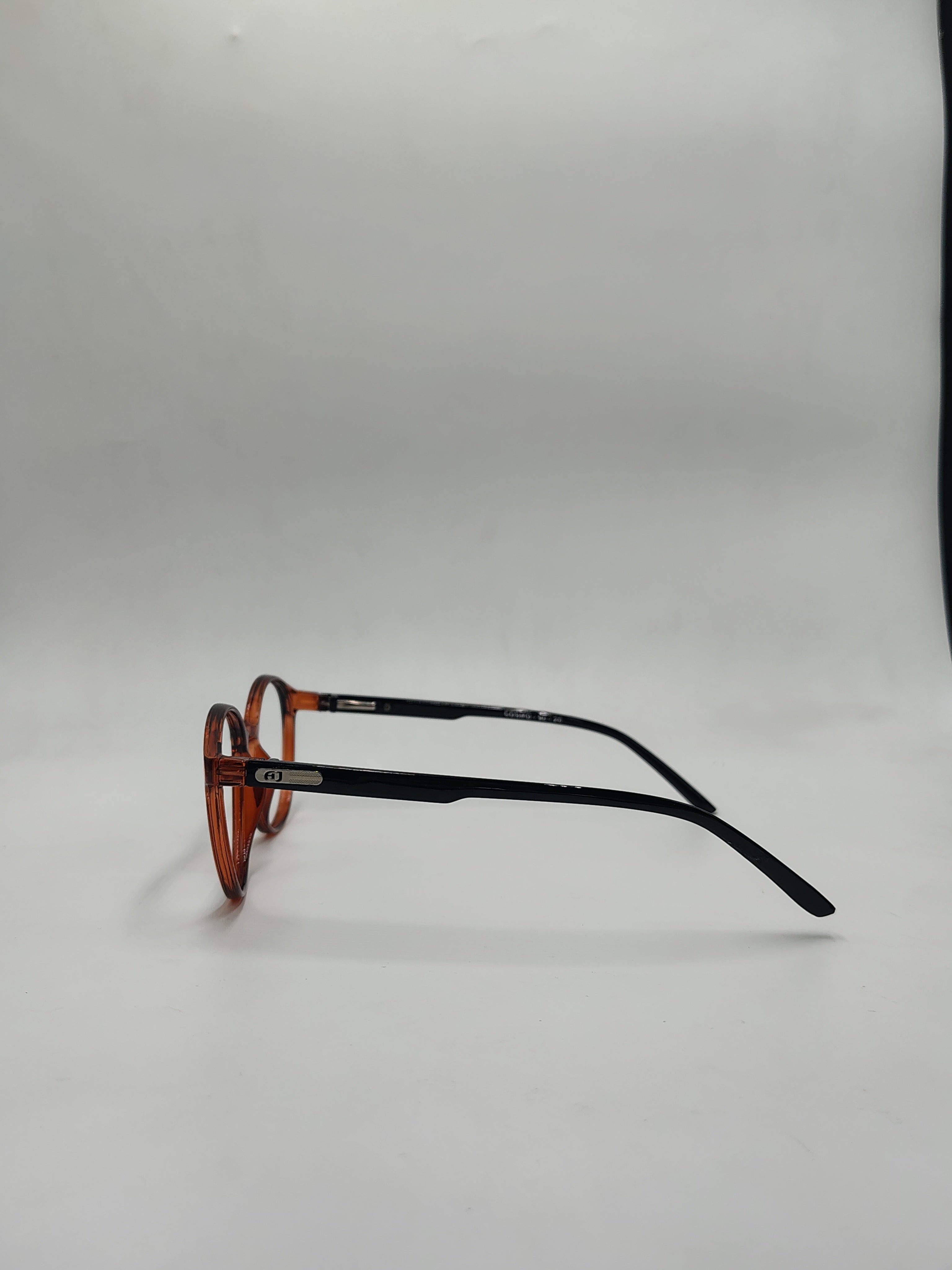 Cosmo Glossy Dark Brown & Black Frame