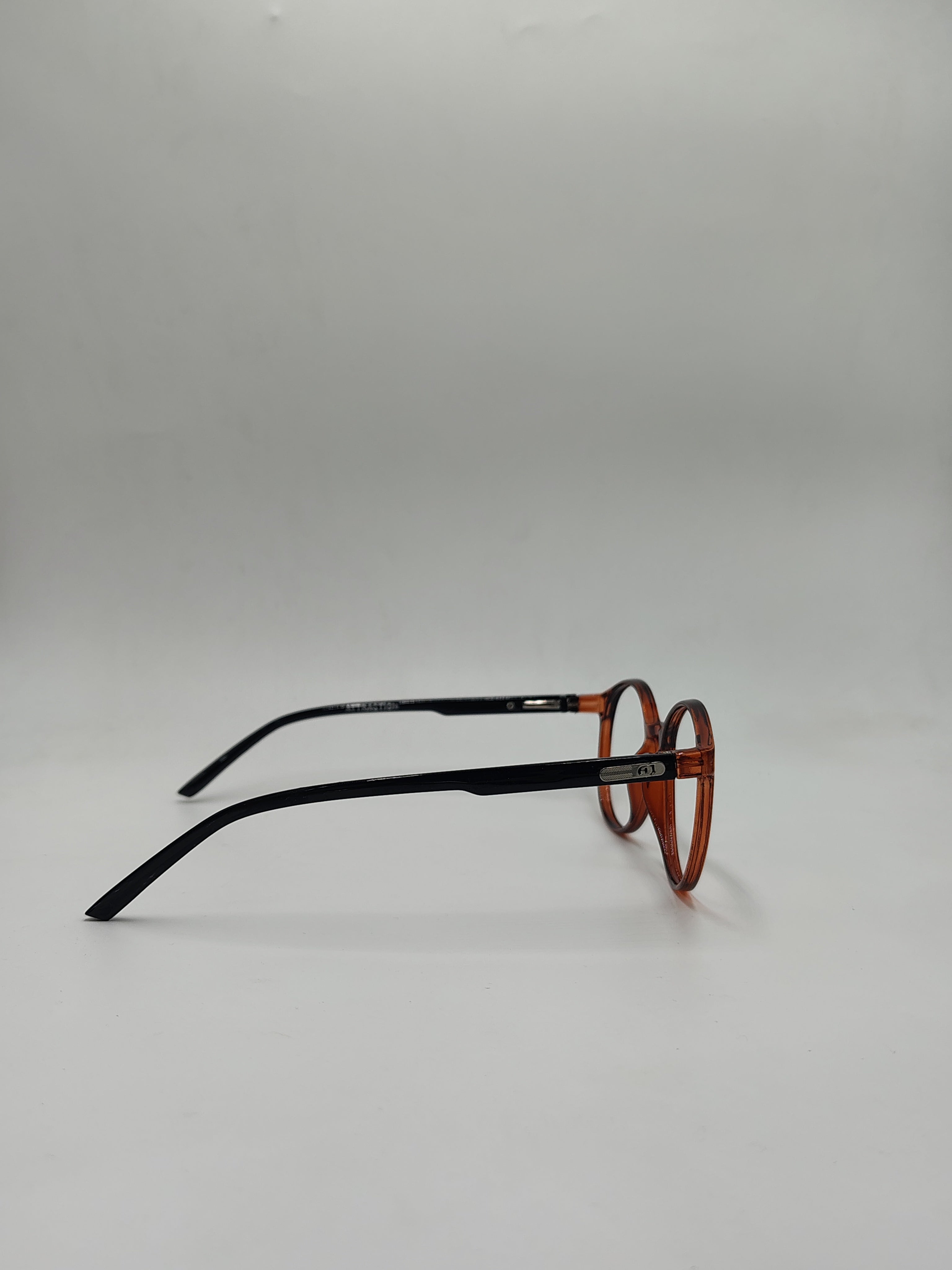 Cosmo Glossy Dark Brown & Black Frame